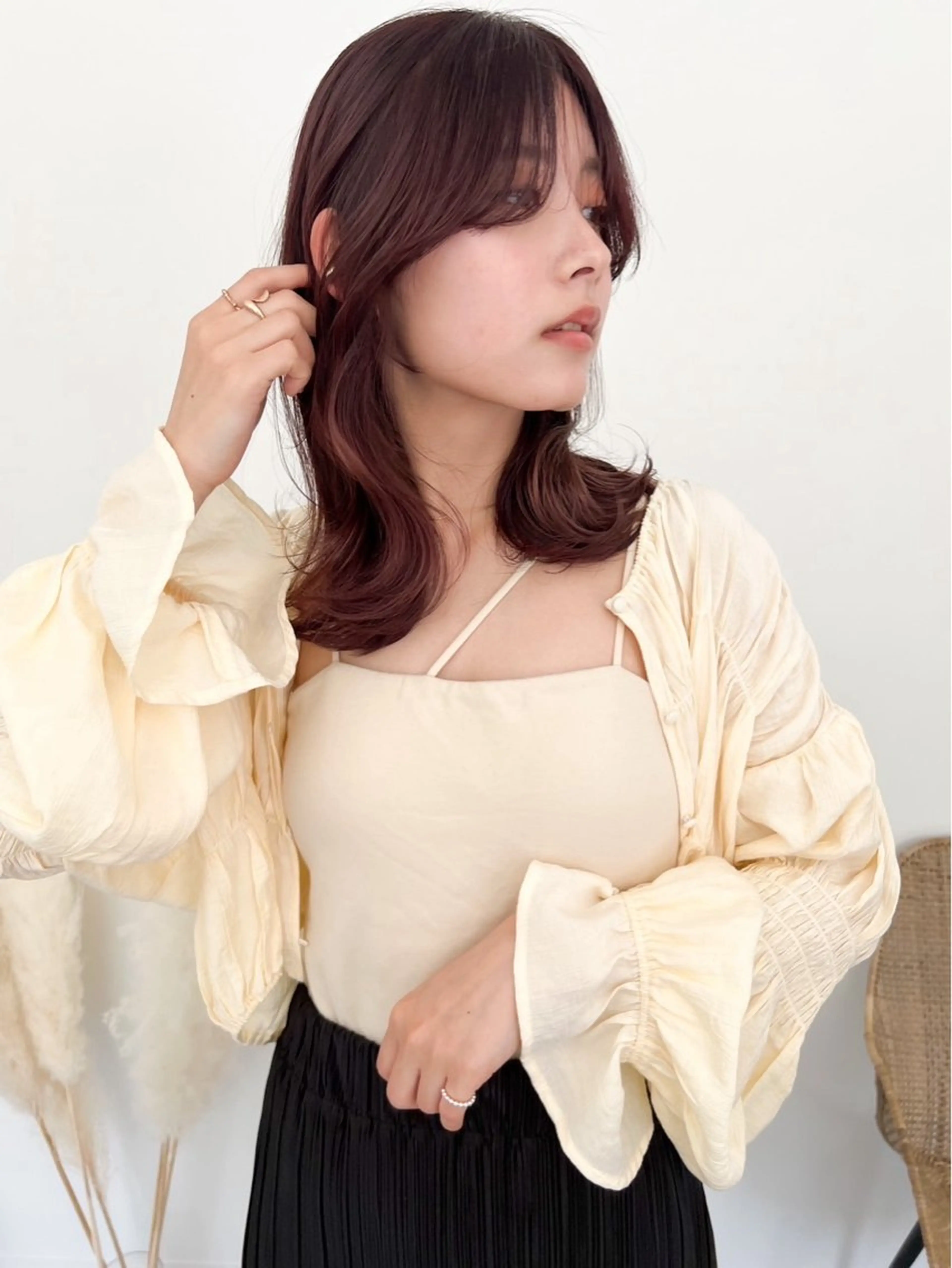 セミロング 🍀立川/艶髪/レイ ヤーmihiro🍀のヘアスタイル