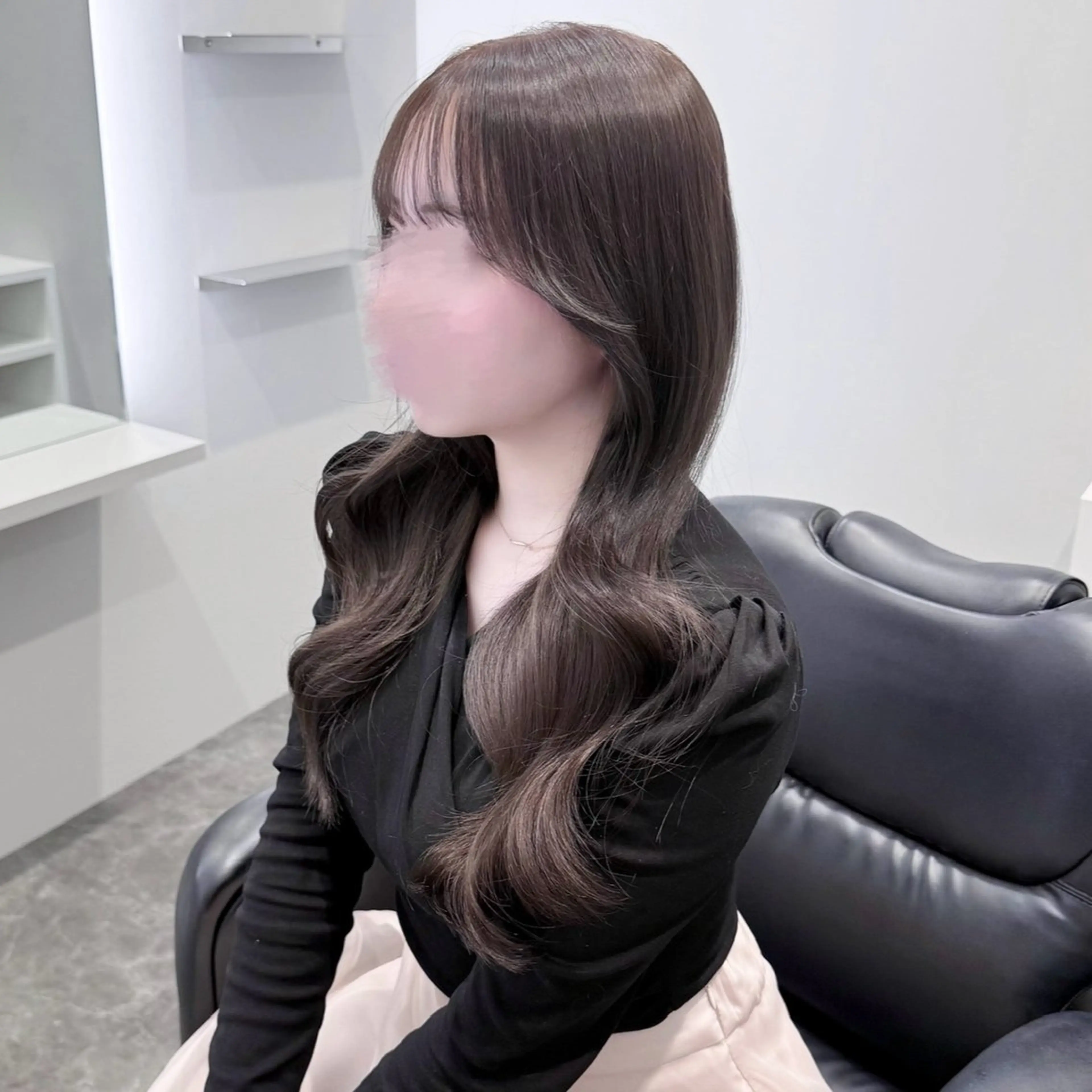 《ミニモ学割🎀》カット➕艶カラー➕Oggiottoトリートメント🤍˚✧₊の写真