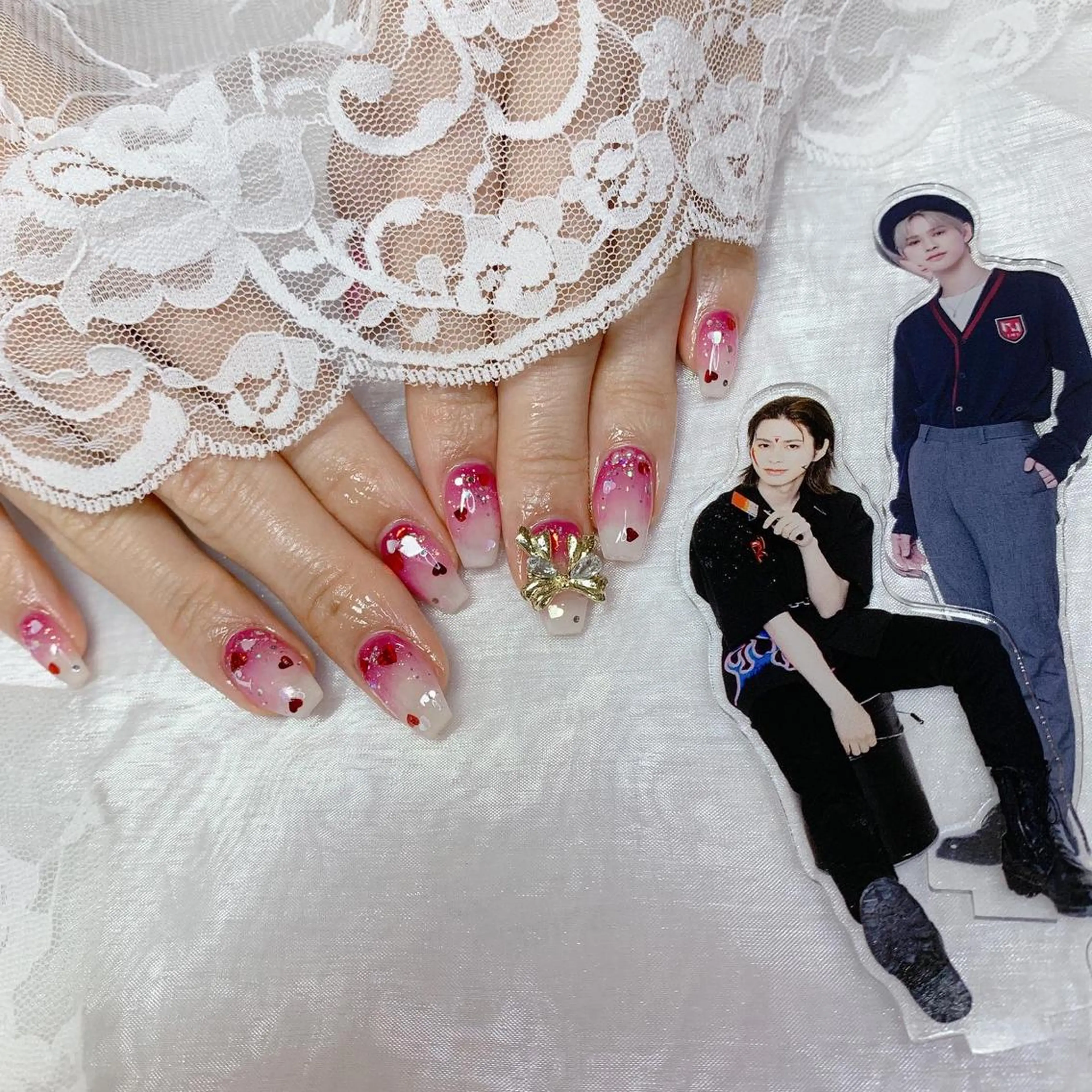 ネイル ハンドネイル La neige* yuki 🥯🍑のネイルデザイン