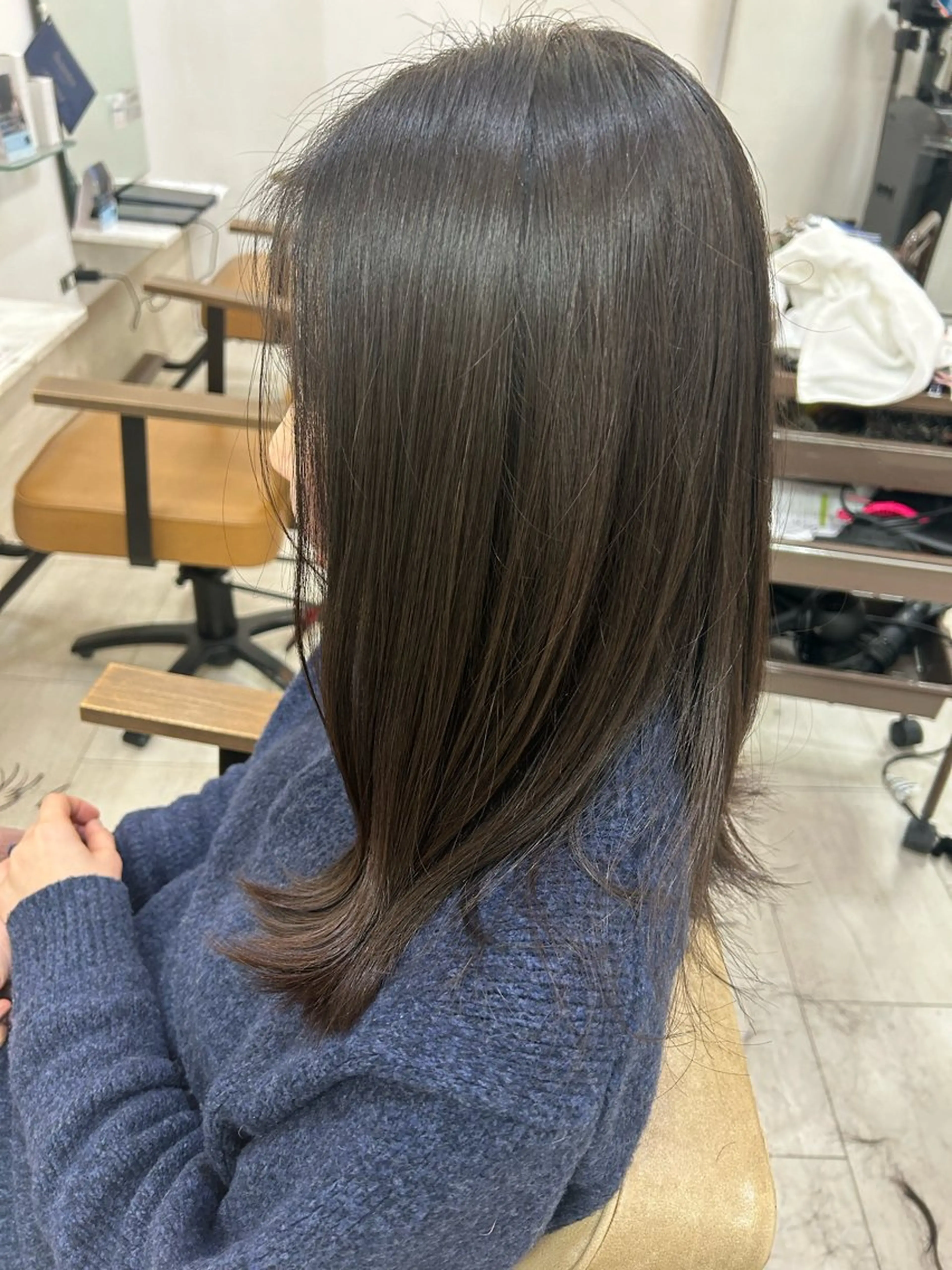 ロング ロング 栗田 優月のヘアスタイル