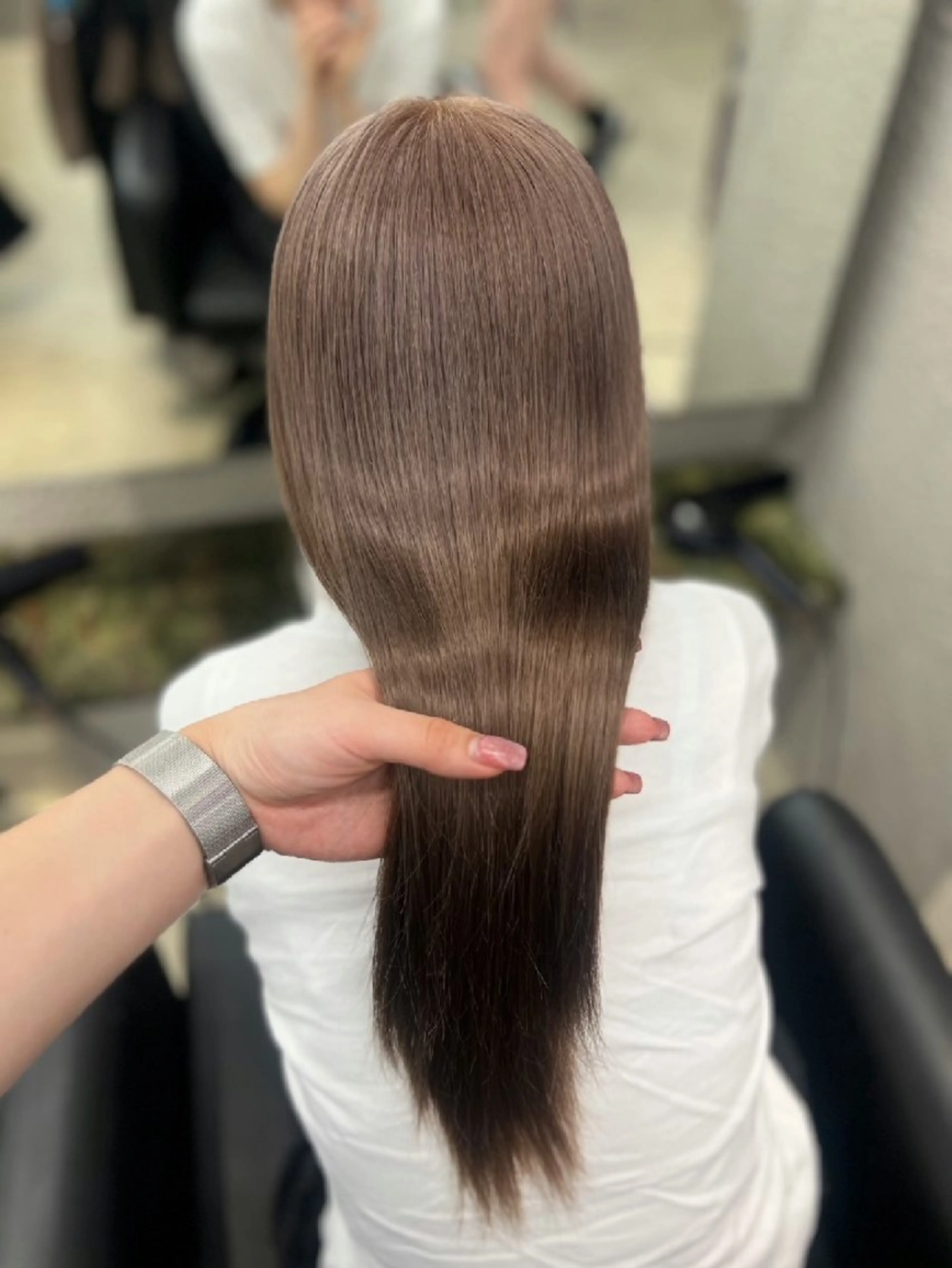 カラー ロング トリートメント PELE栄ANNEX所属・PELE/栄/ ショート/SOAのヘアスタイル