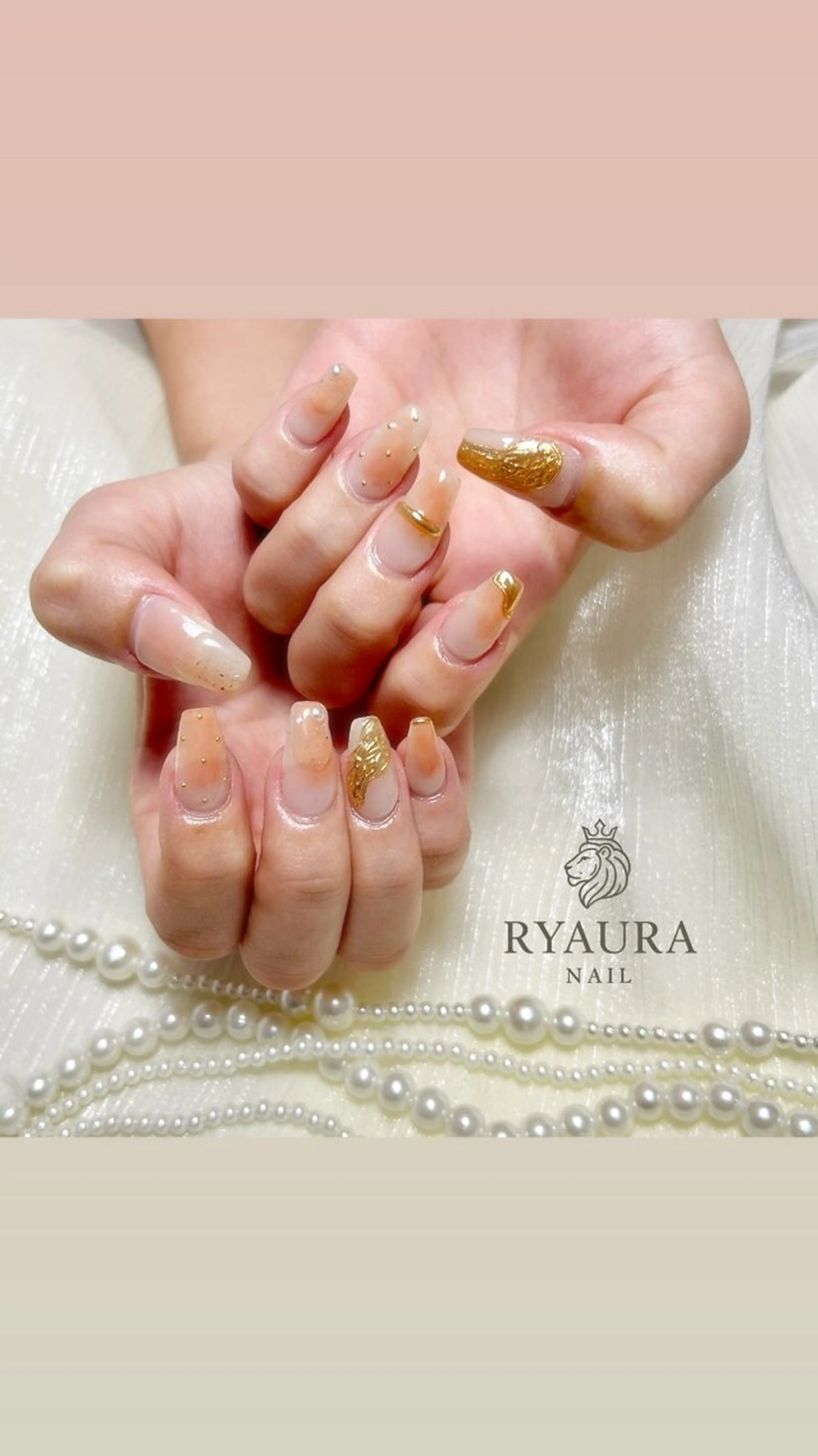 ネイル ハンドネイル RYAURA NAIL所属・RYAURA NAILのネイルデザイン