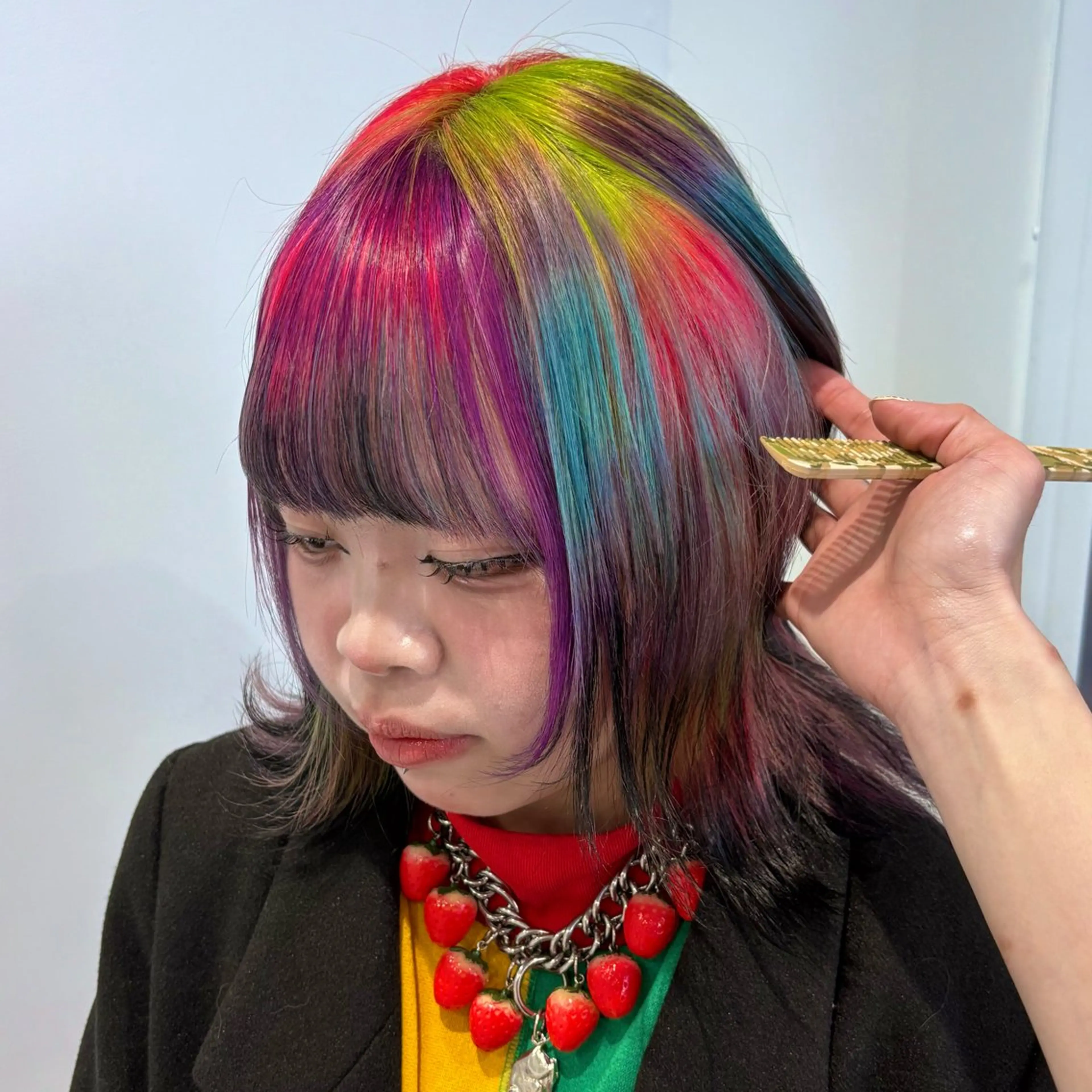 カラー ヘアカラー Kurumi / NORA UMEDAのヘアスタイル