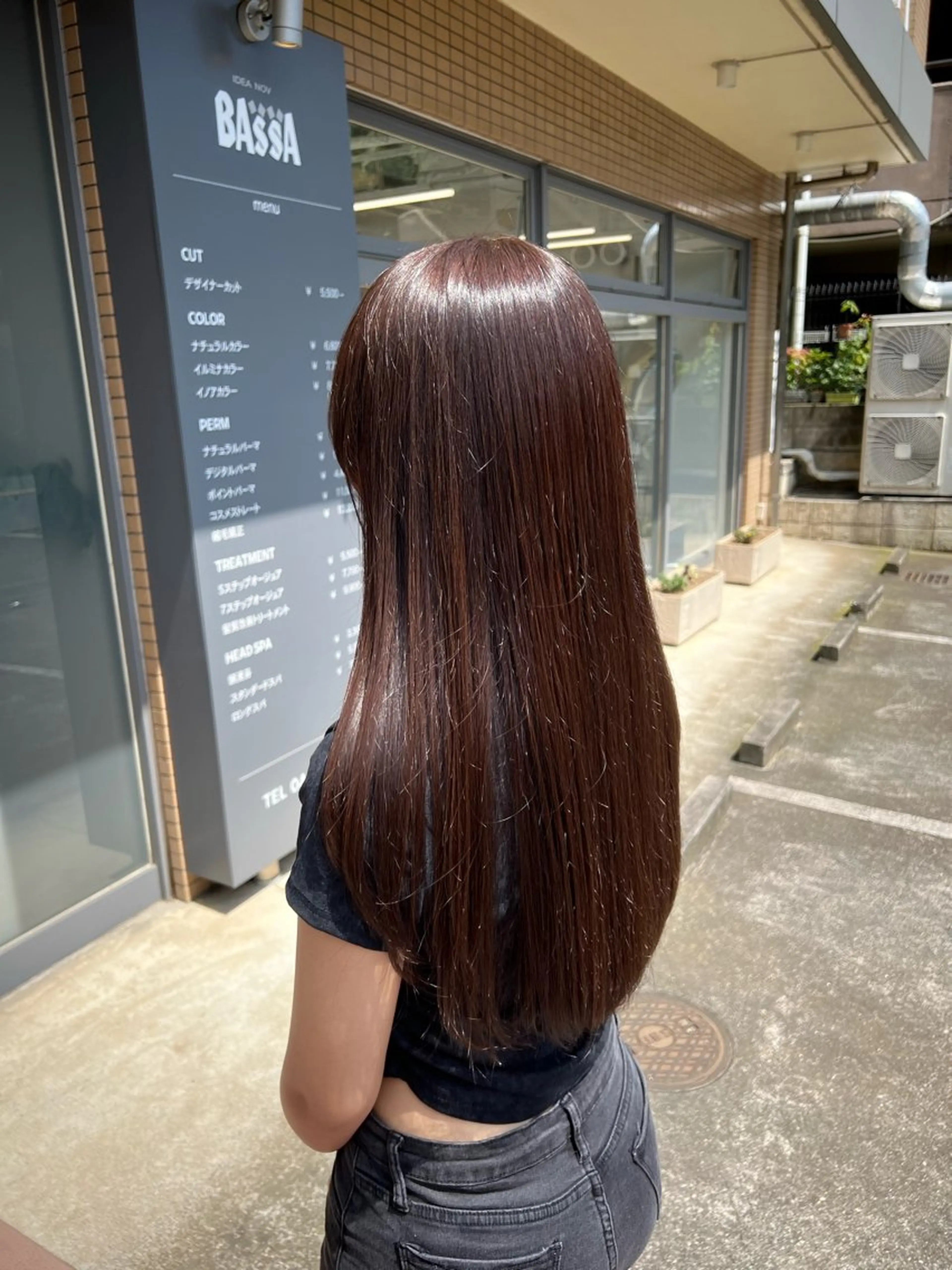 ロング カラー 透明感カラー/ベージ ュ/HIKARU🌿のヘアスタイル