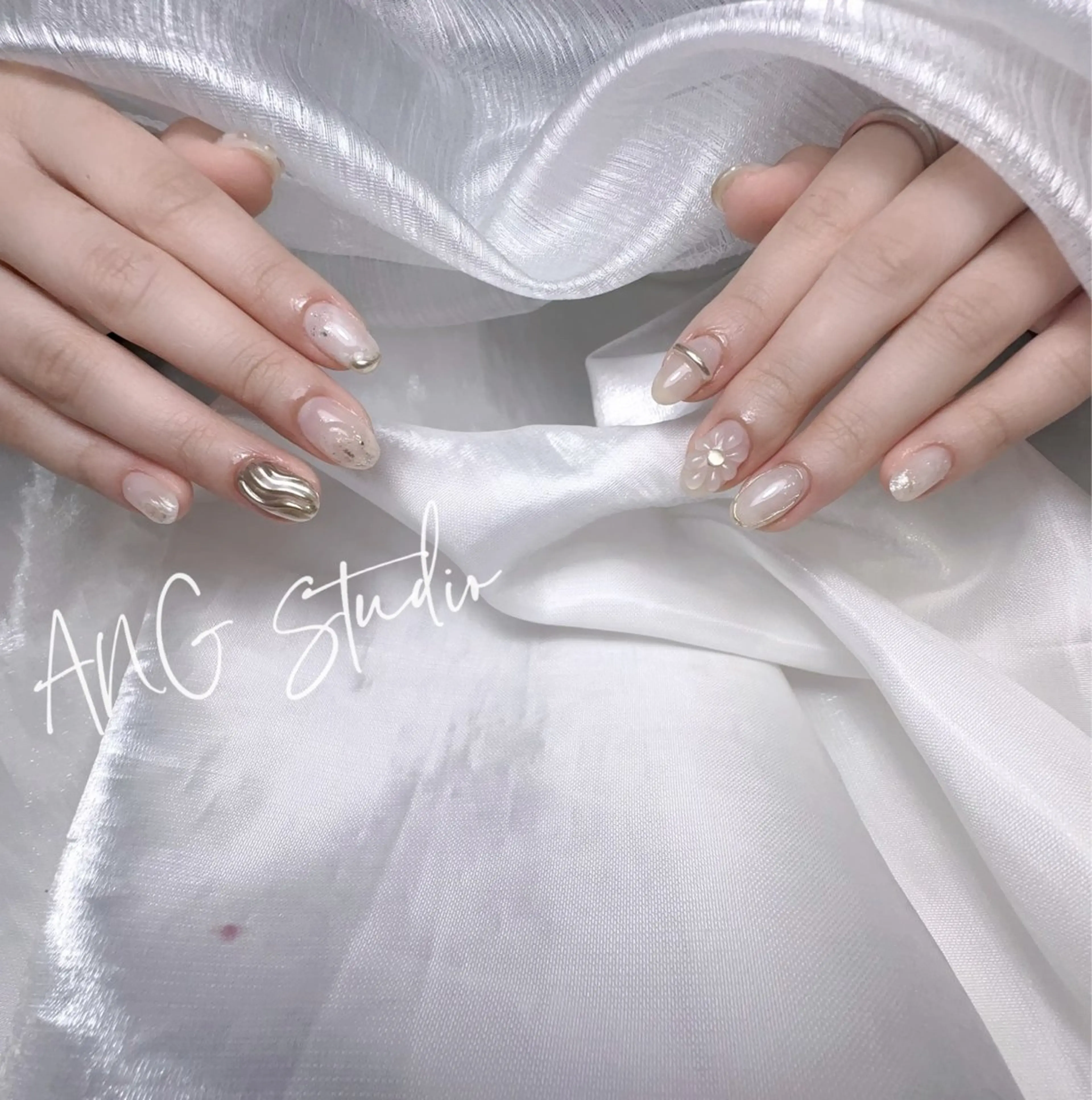 ネイル ハンドネイル ハンドケア ANG Studioのネイルデザイン