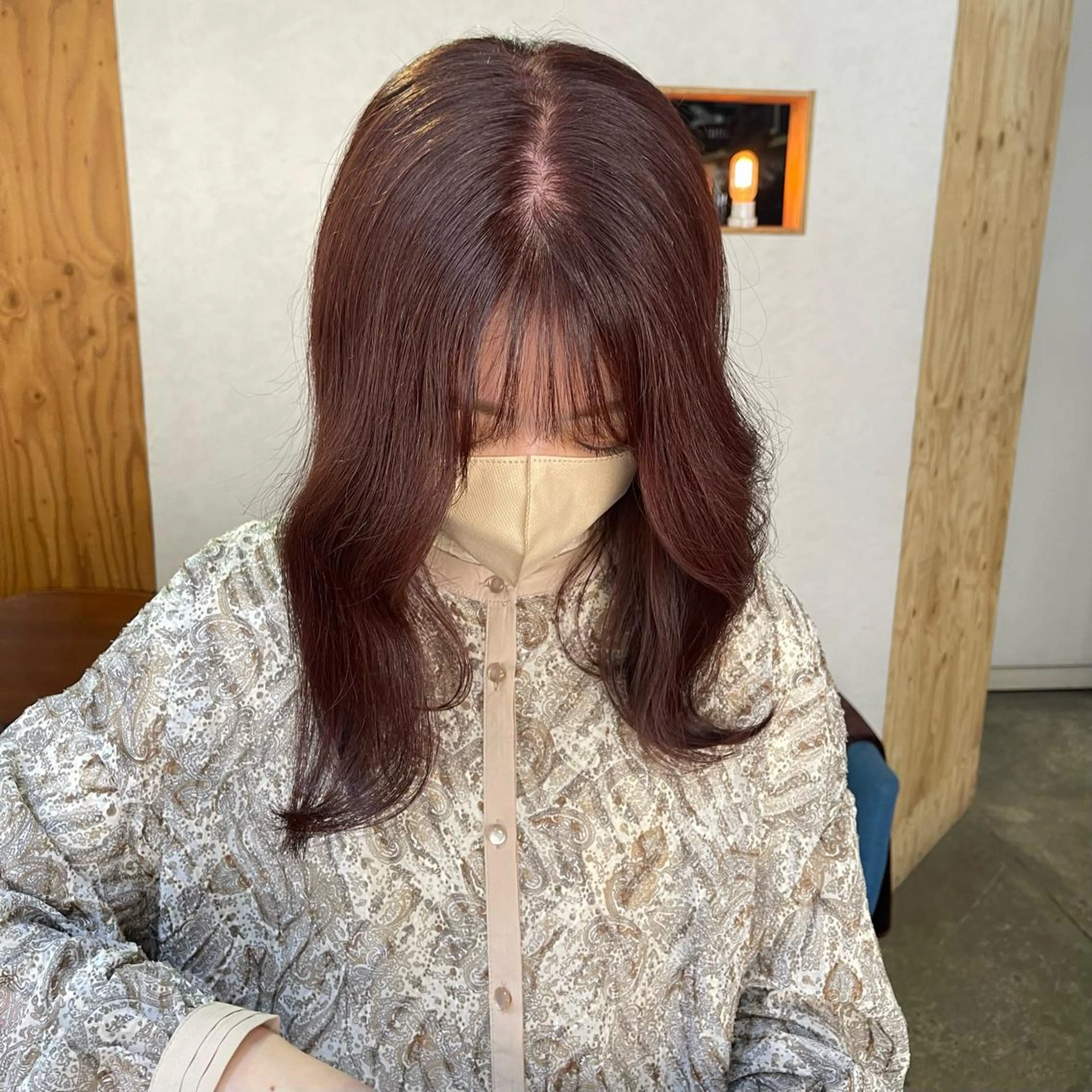 セミロング ナカヤマナナエ ♡のヘアスタイル