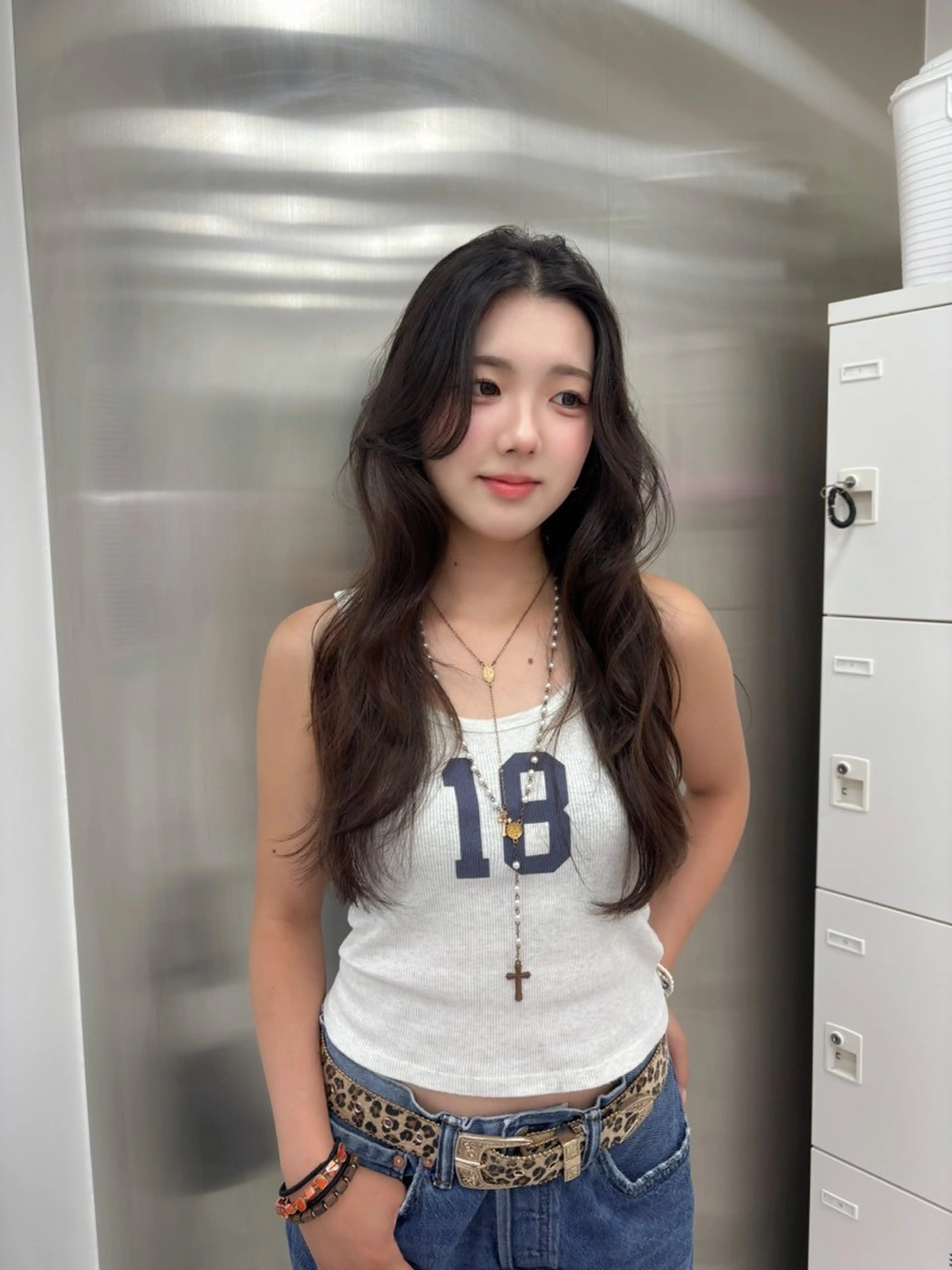 セミロング カラー カット ヘアカラー トリートメント ヘッドスパ ヘアセット 表参道ハッシュカット レイヤー/リノンのヘアスタイル