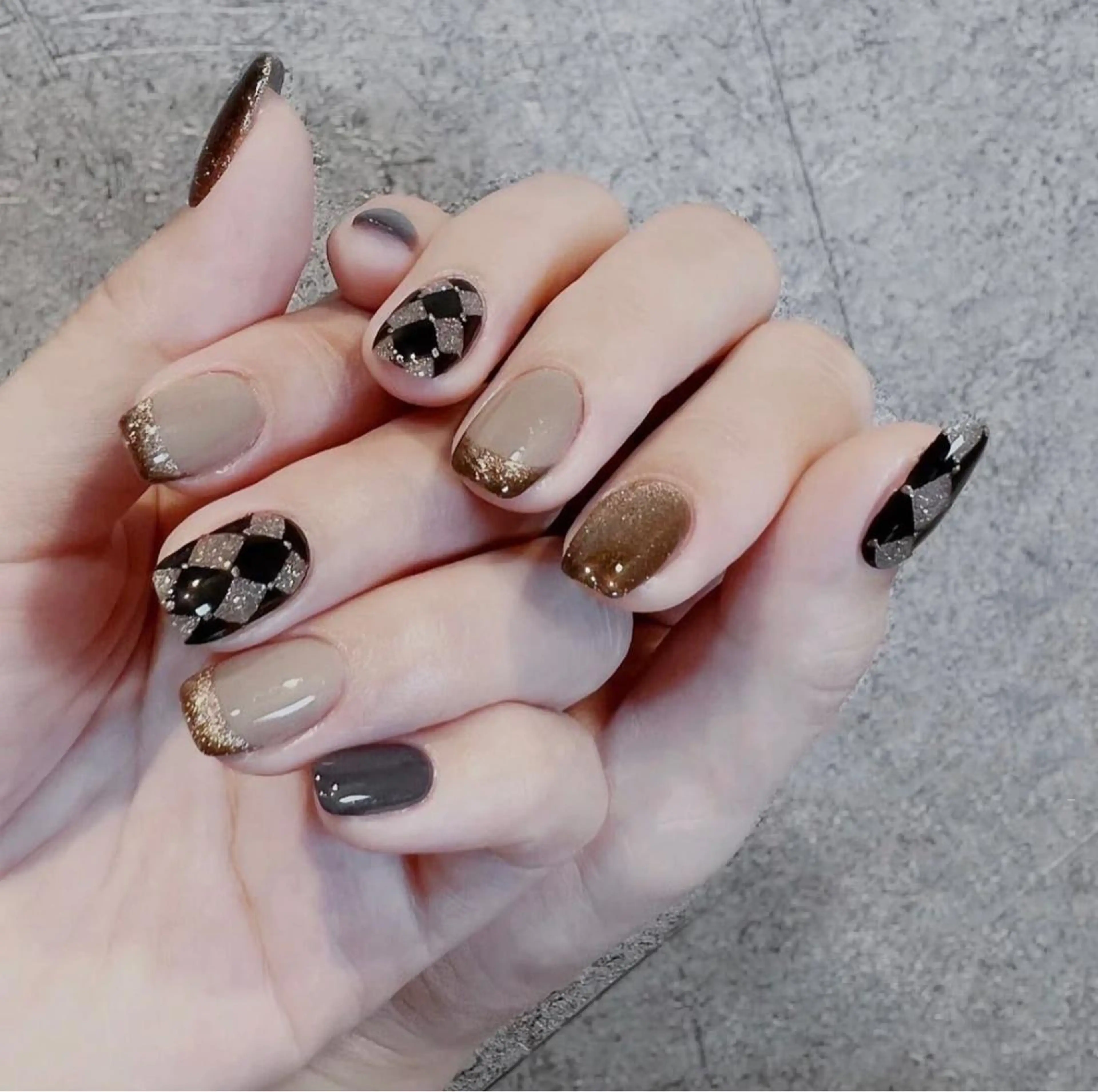 ネイル ハンドネイル 南野 由希のネイルデザイン