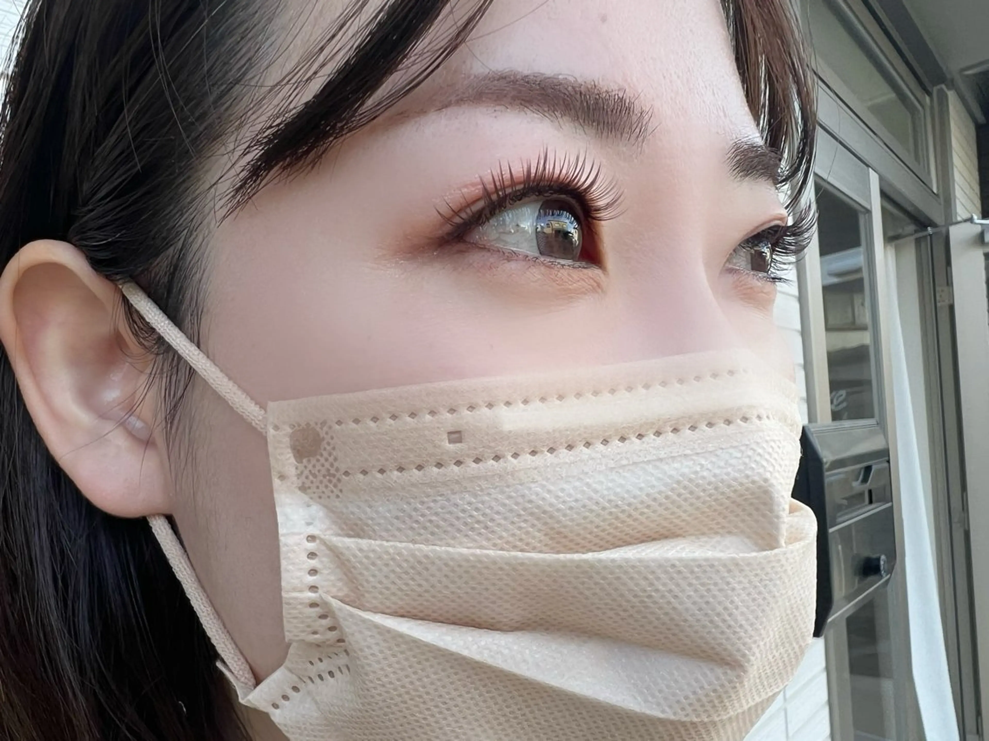 マツエク・マツパ カラーマツエク フラットラッシュ LAKE eyelashのマツエク・マツパデザイン