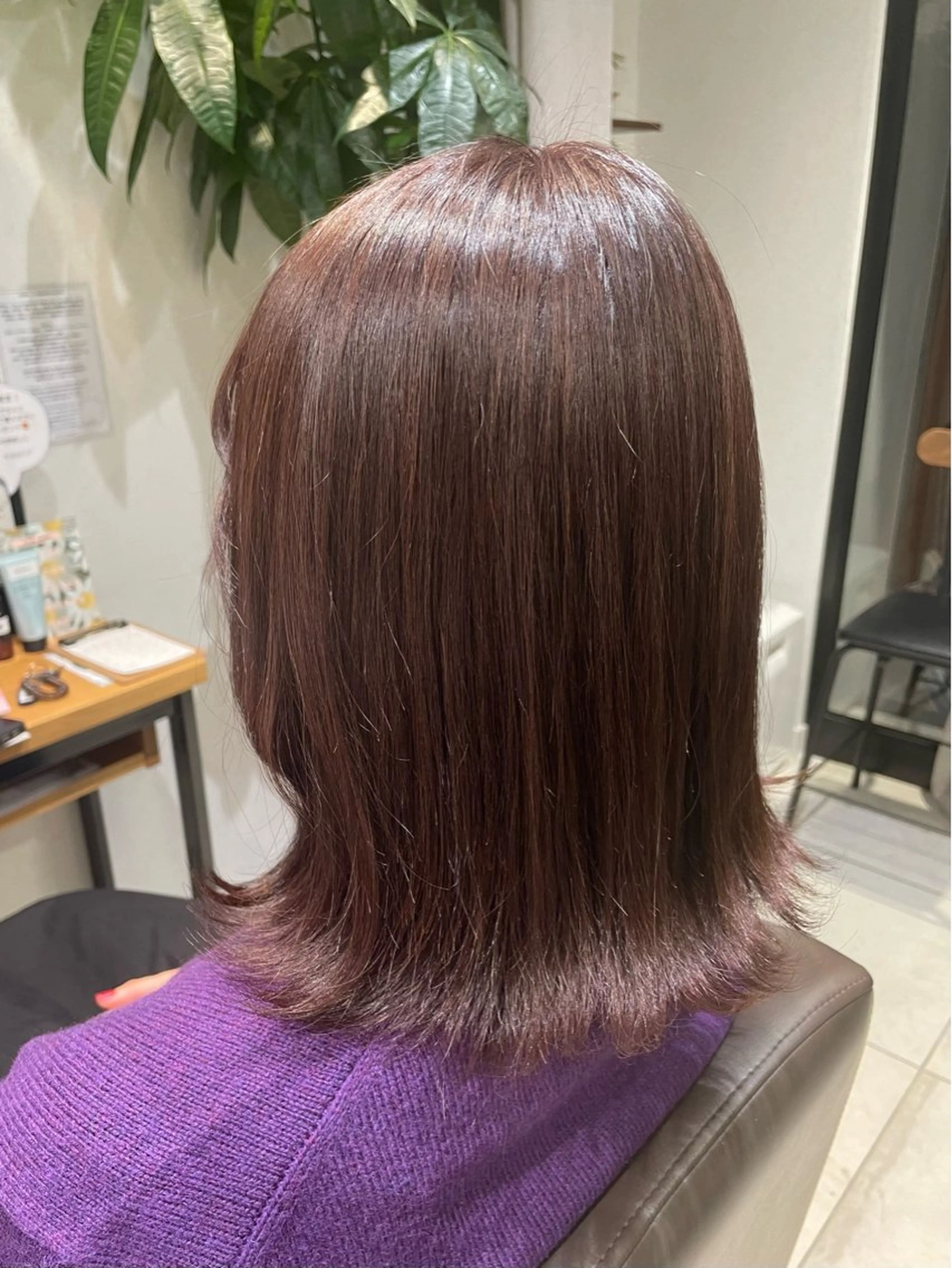 【ご新規様限定30%off】カラー＋集中2stepトリートメントの写真