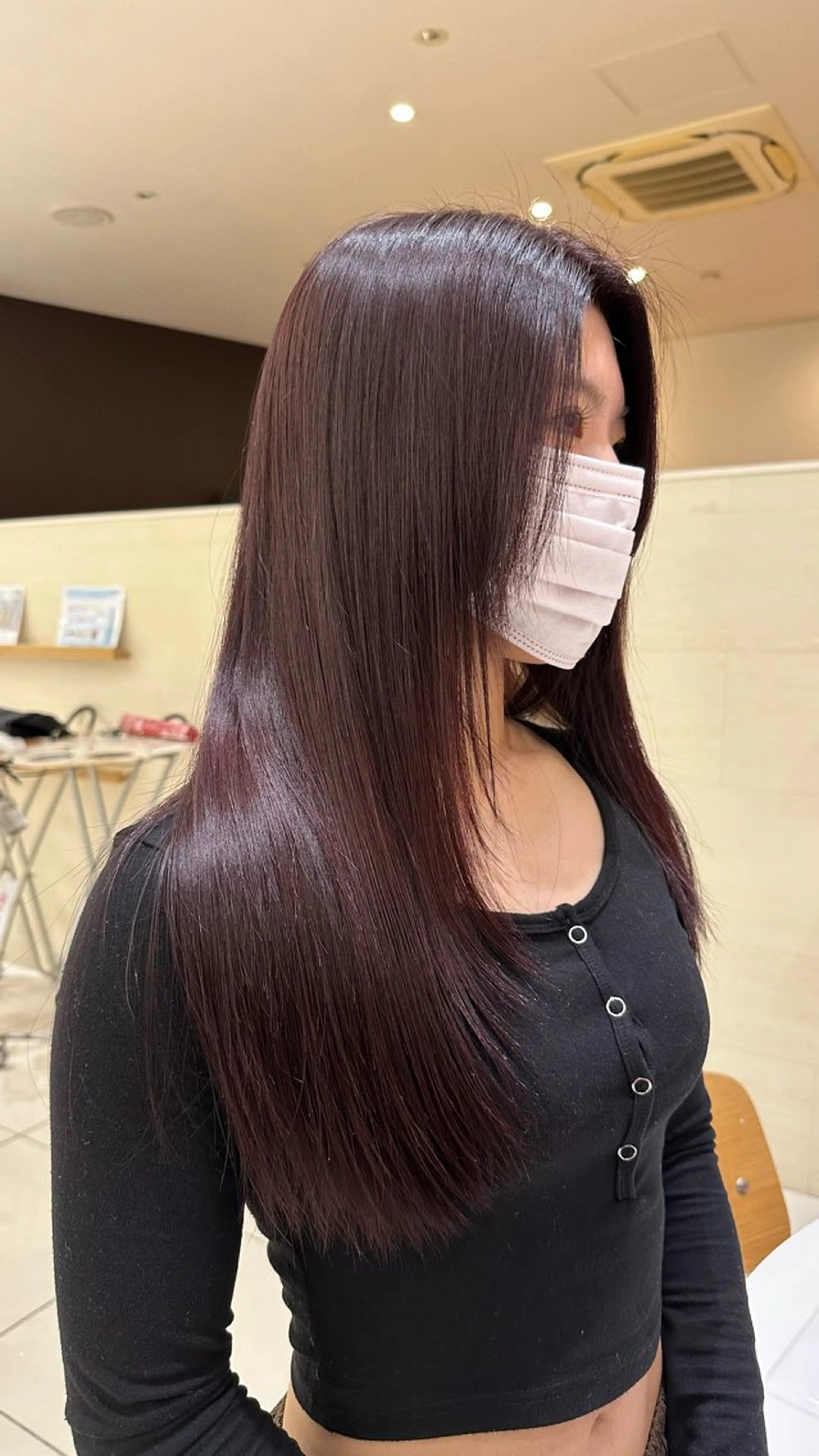 カラー 艶髪/ブリーチなし Wカラー🌺yuiのヘアスタイル