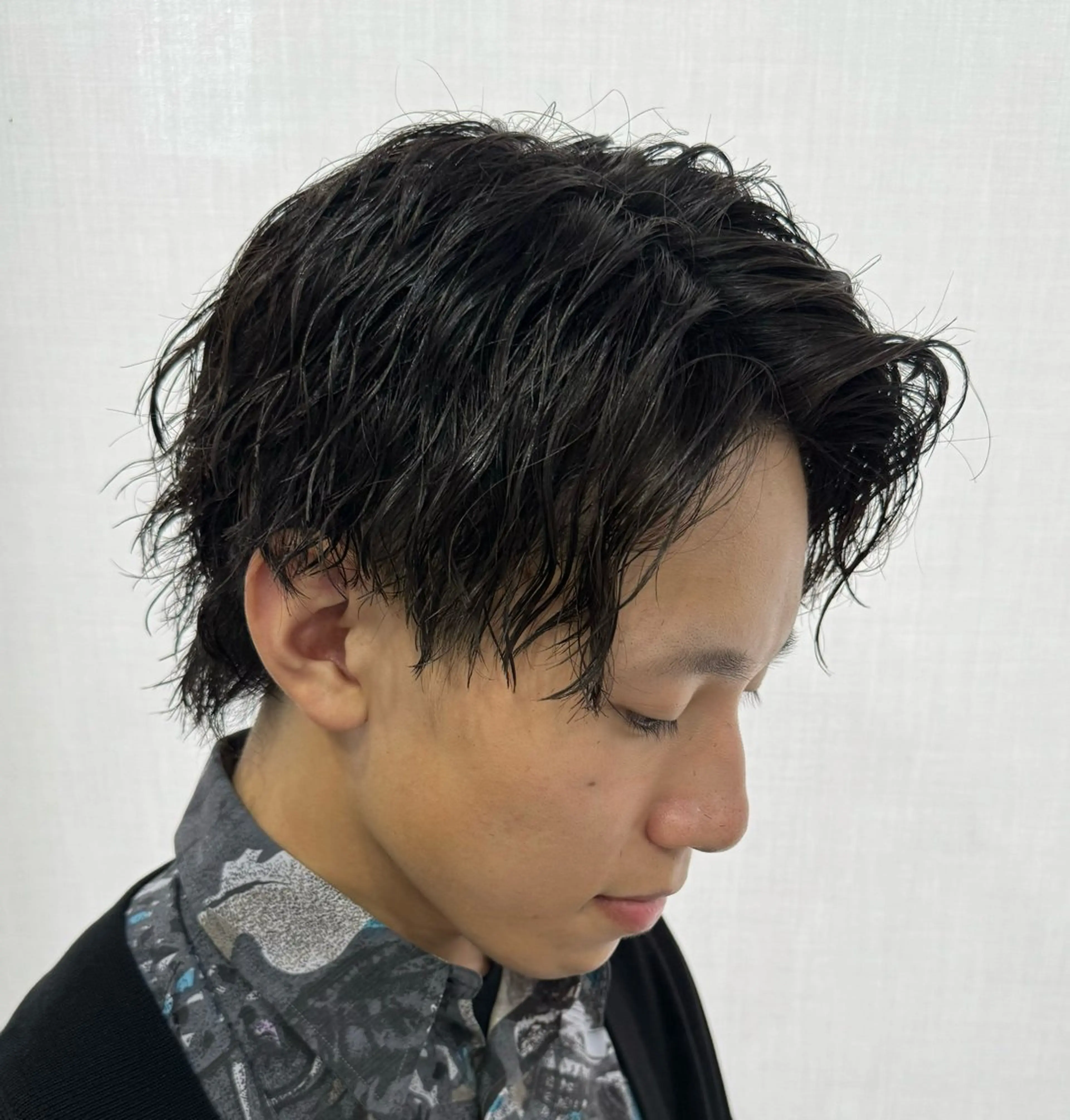 パーマ メンズ 金子勇希🔥パーマ 比率90%以上🔥のヘアスタイル