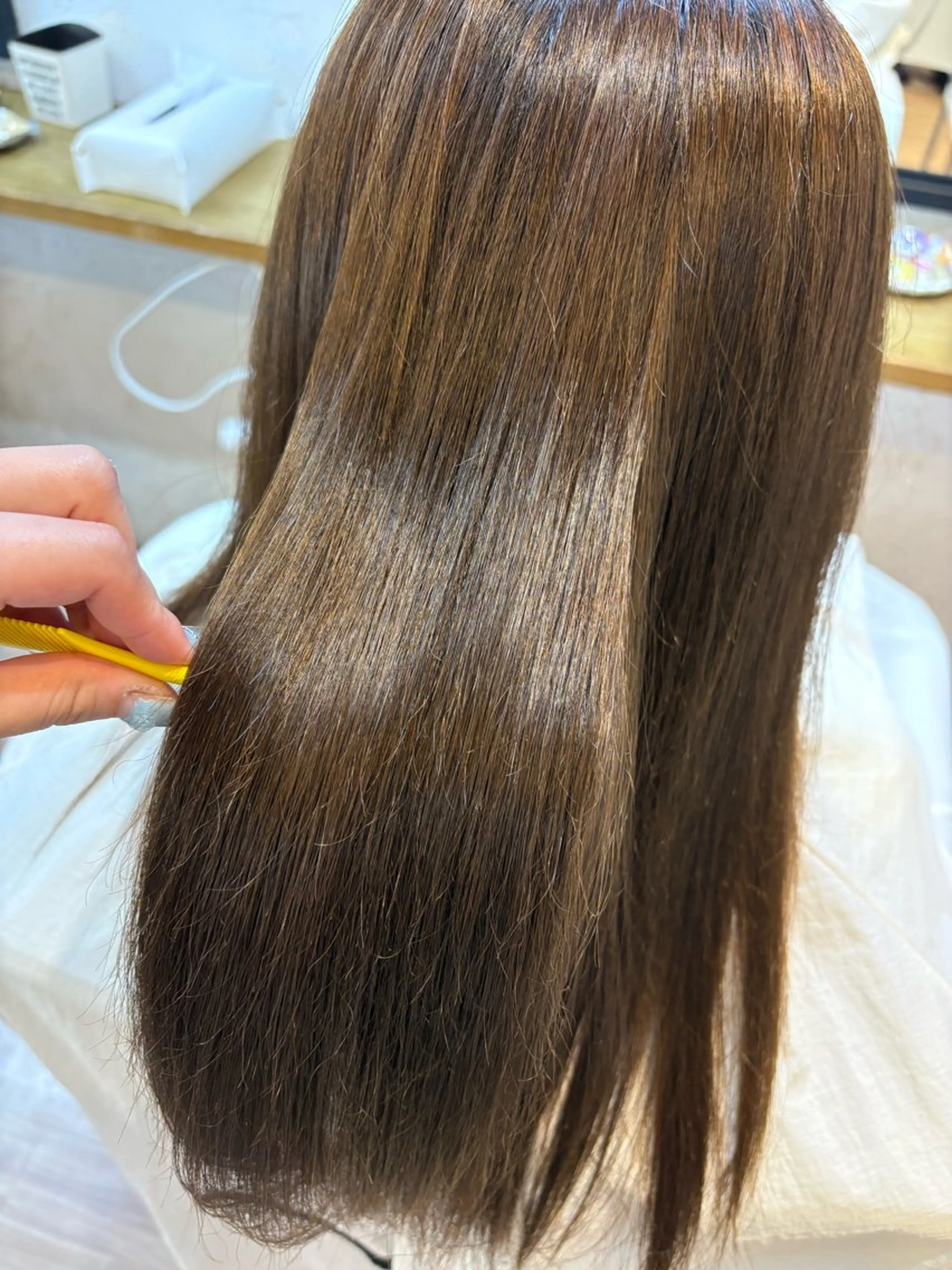 ロング トリートメント IRICO たまプラーザ所属・韓国ヘアー🇰🇷 MIWAのヘアスタイル