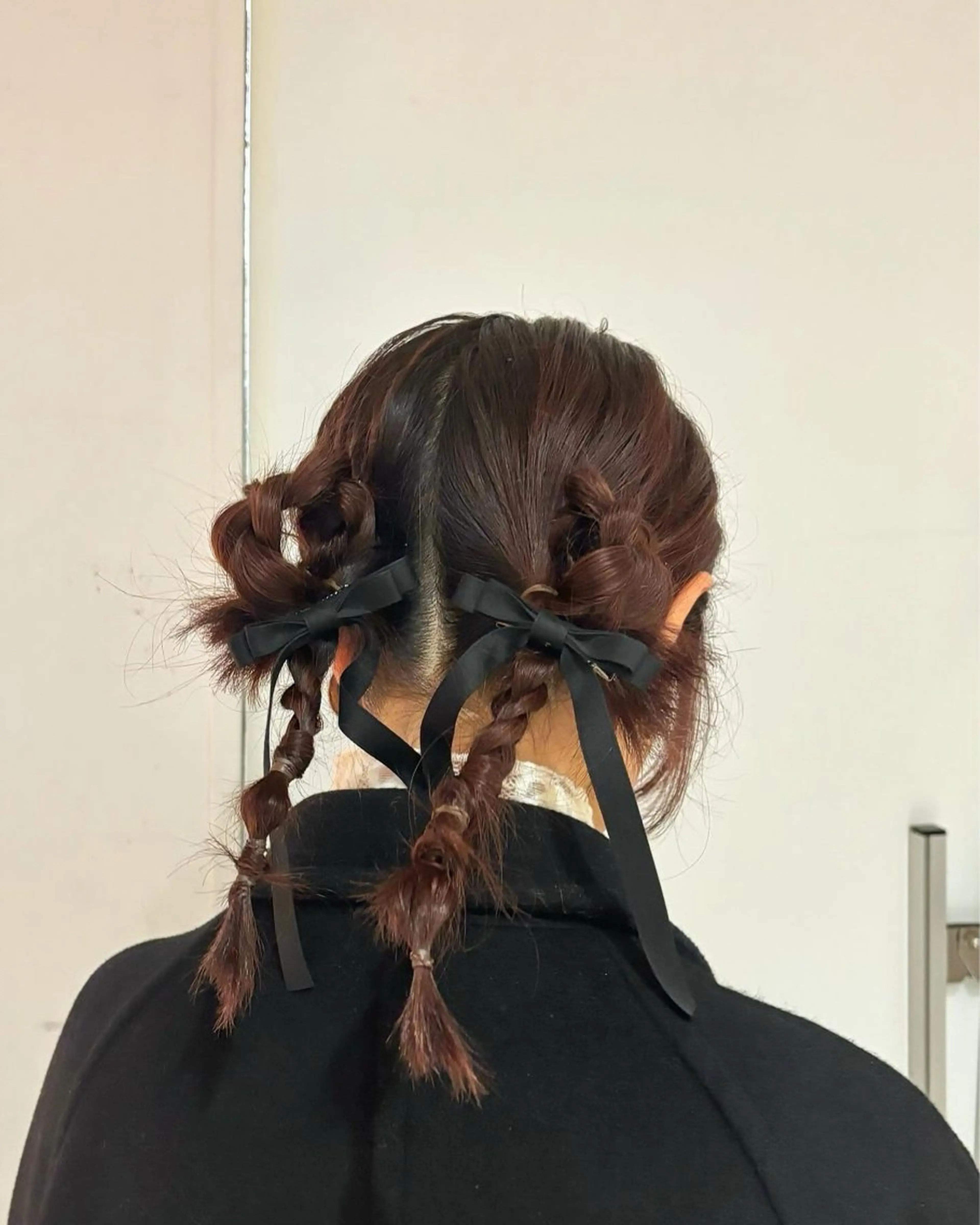 ミディアム ヘアアレンジ 伸ばしかけ kaze代官山 🪽kanameのヘアスタイル