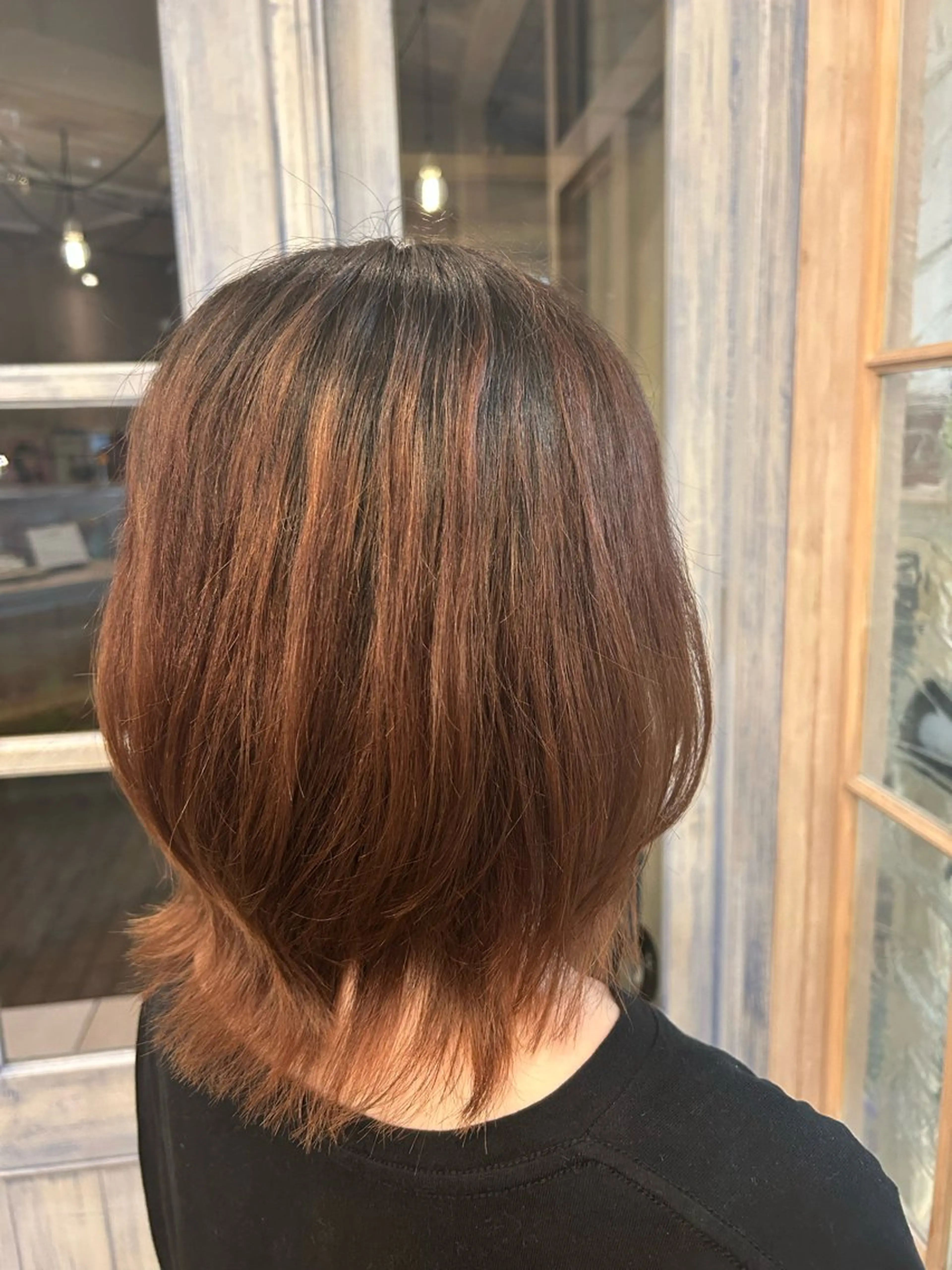 ミディアム 宮城千奈美🍒 カットモデル募集のヘアスタイル