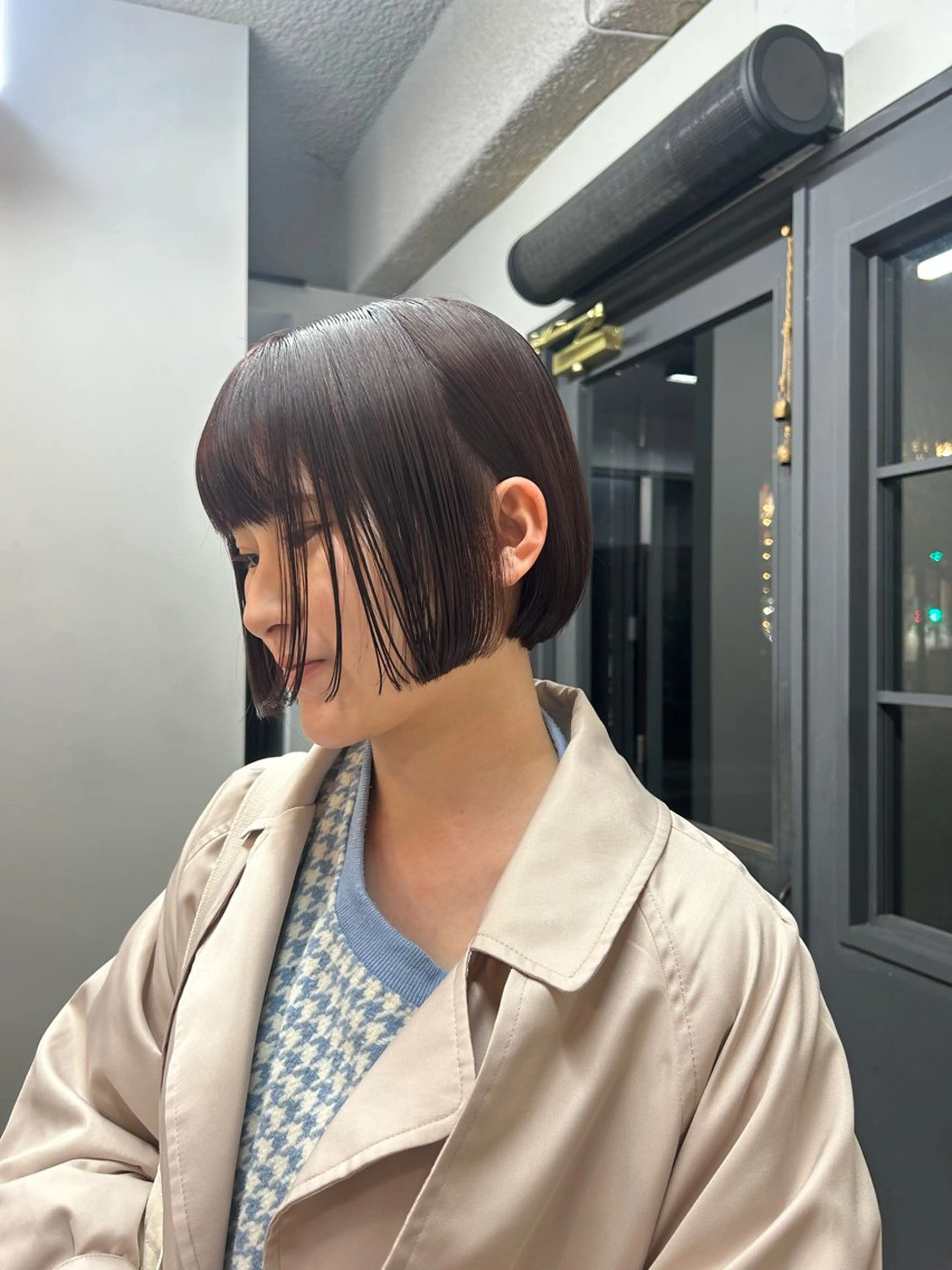 ショート ボブ カット ヘアカラー トリートメント ROCCOeast Rukaのヘアスタイル