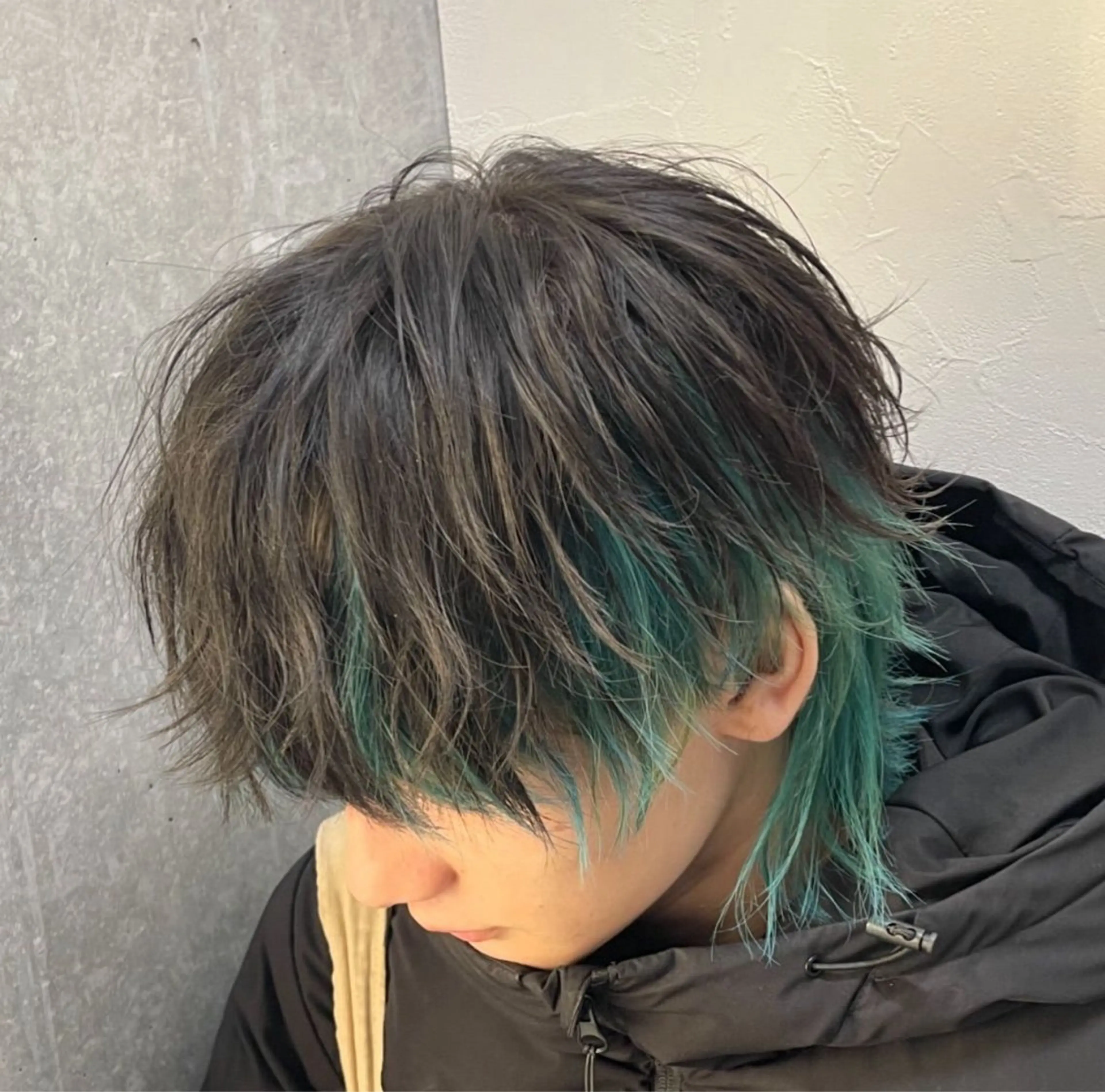 カラー メンズ メンズブリーチ メンズパーマ ブリーチ えーき/渋谷No.1 /メンズヘア/当日割のヘアスタイル