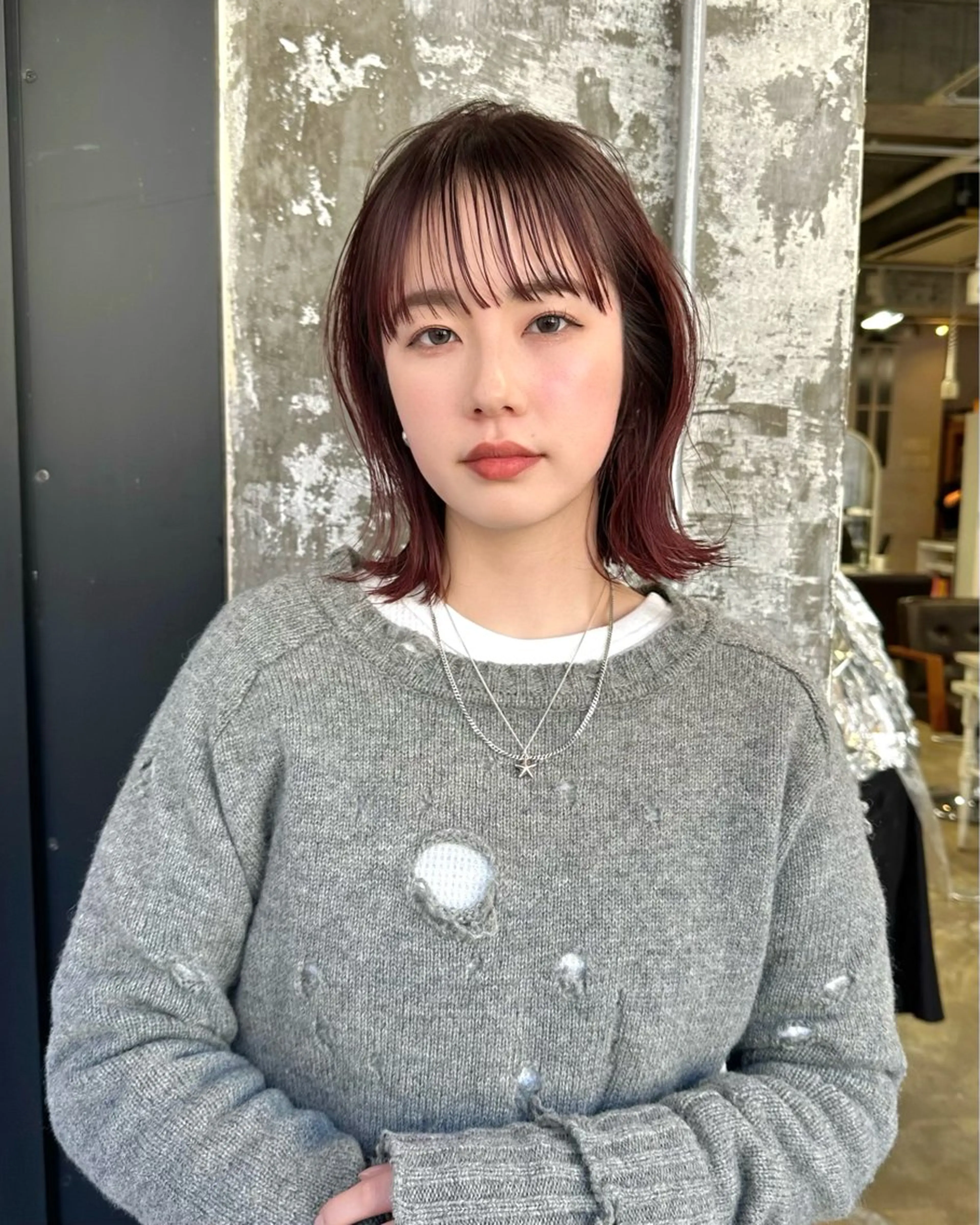 ミディアム Piaコータロー ハイトーン&‪ボブのヘアスタイル