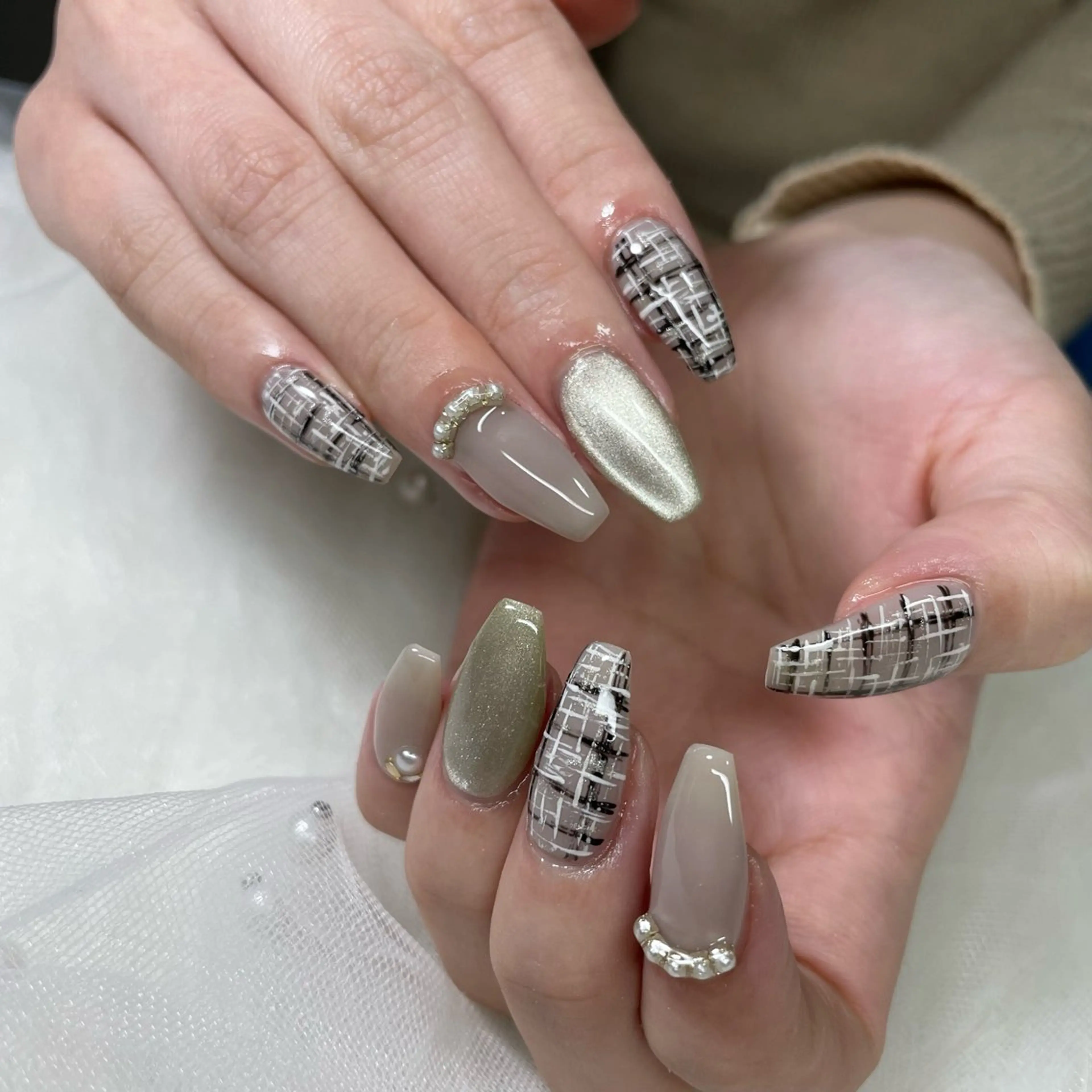 ネイル ハンドネイル Sugar. ひかり໒꒱˚.*のネイルデザイン