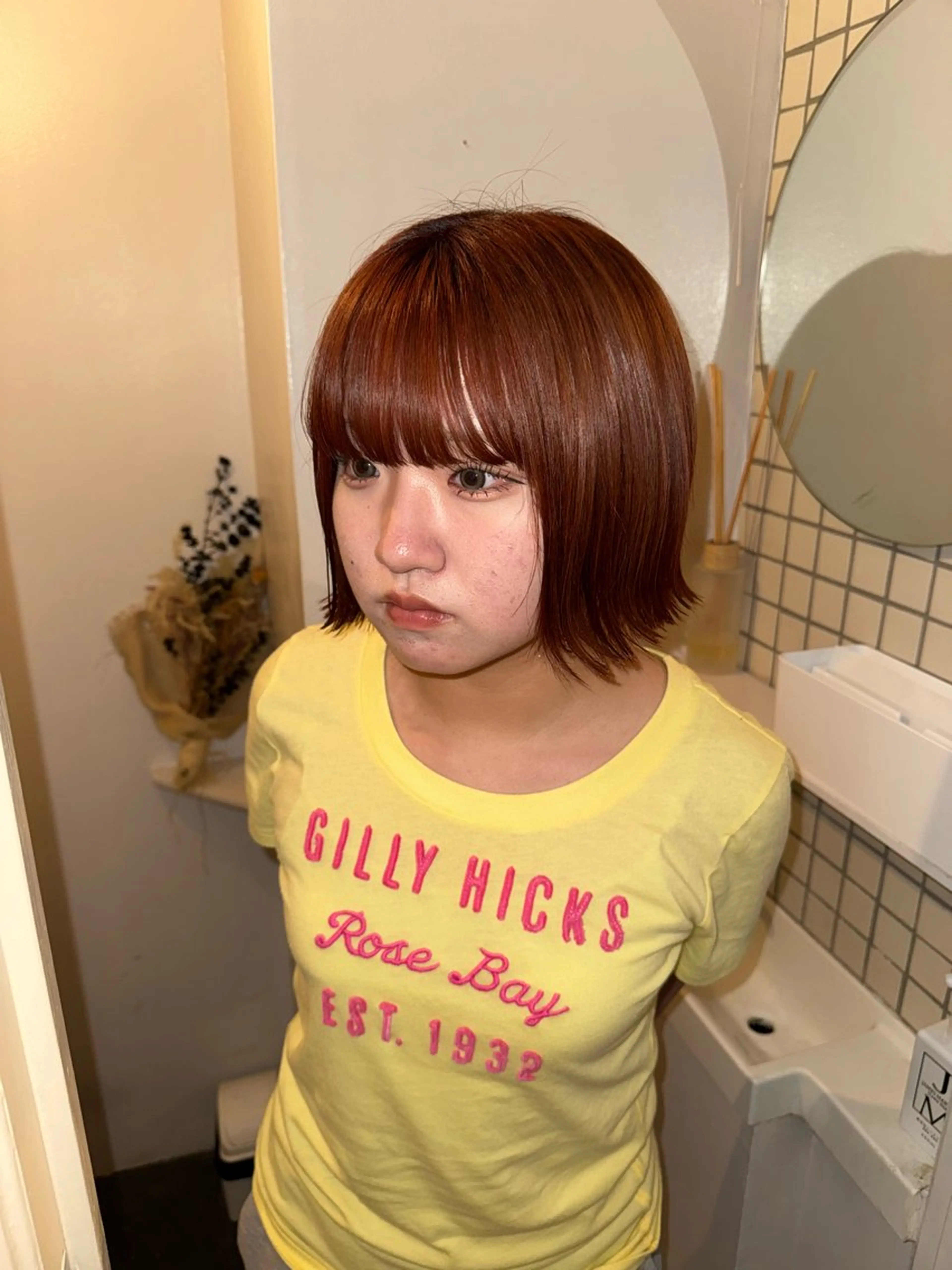 ミディアム 海外風/暖色🧡 /Unaのヘアスタイル