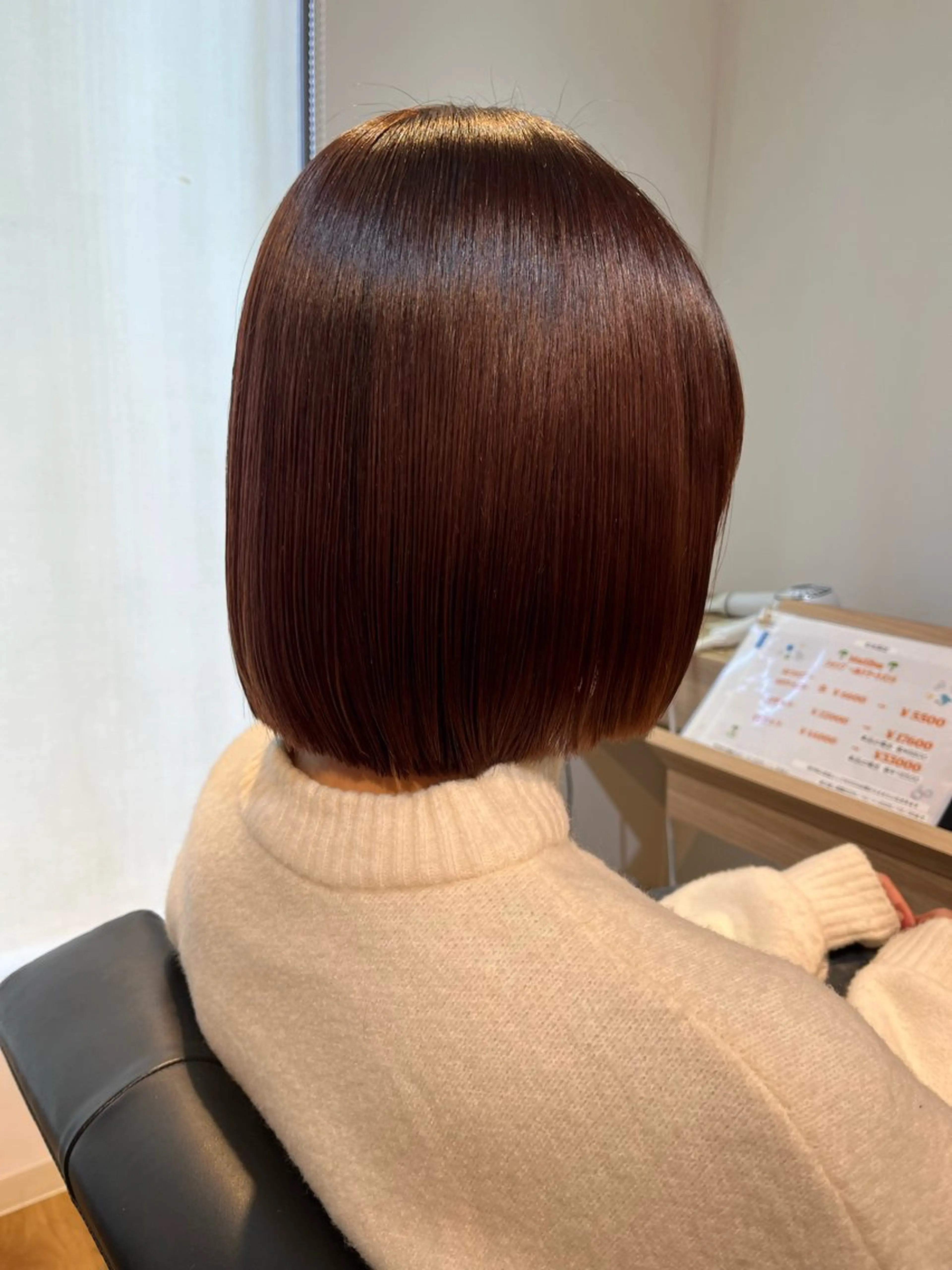 ショート ボブ 縮毛矯正 カット 縮毛矯正 【マリブ伊勢崎本店】 hiroのヘアスタイル