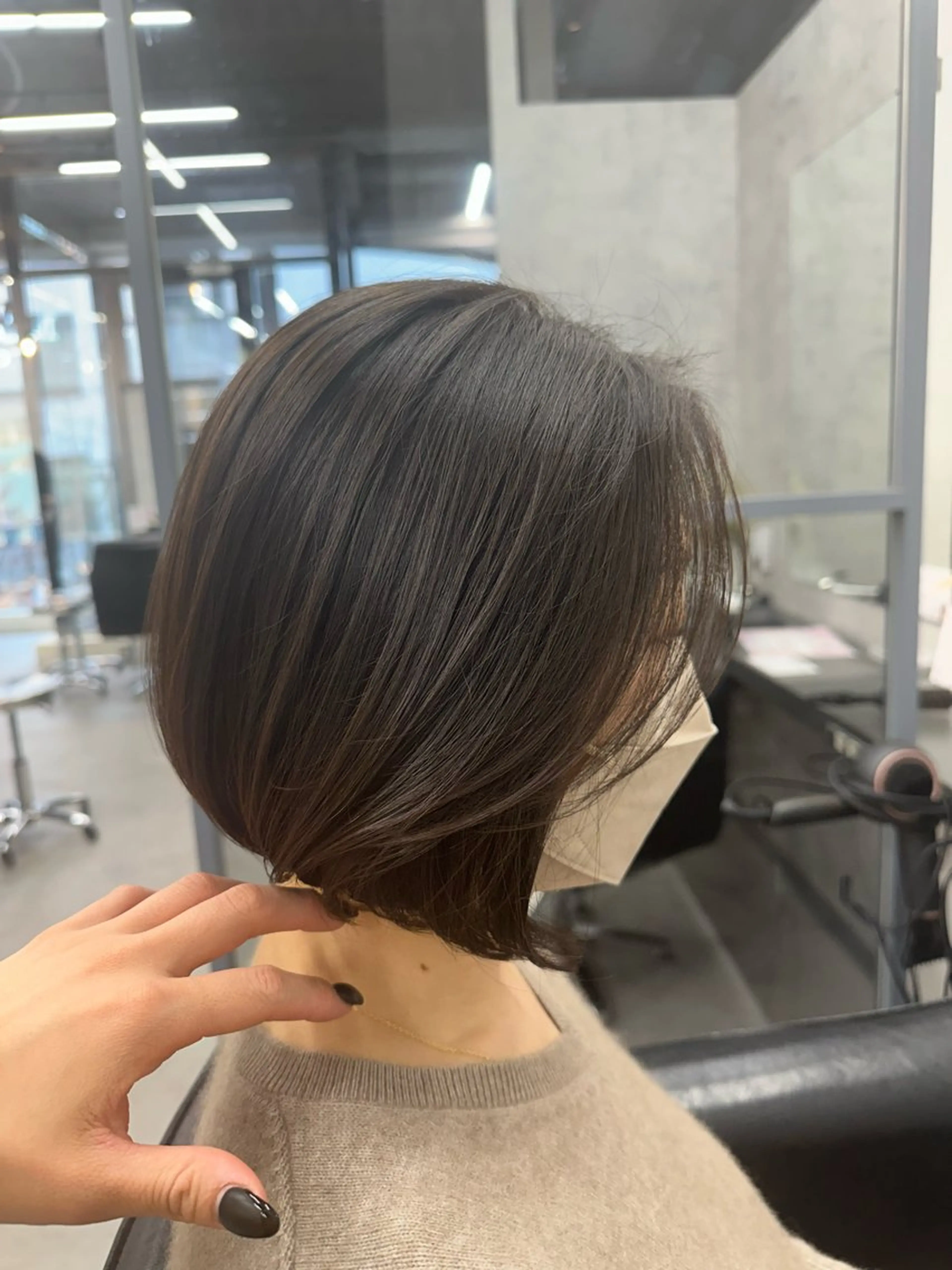 ショート Misora/ボブ/ レイヤー/艶カラーのヘアスタイル