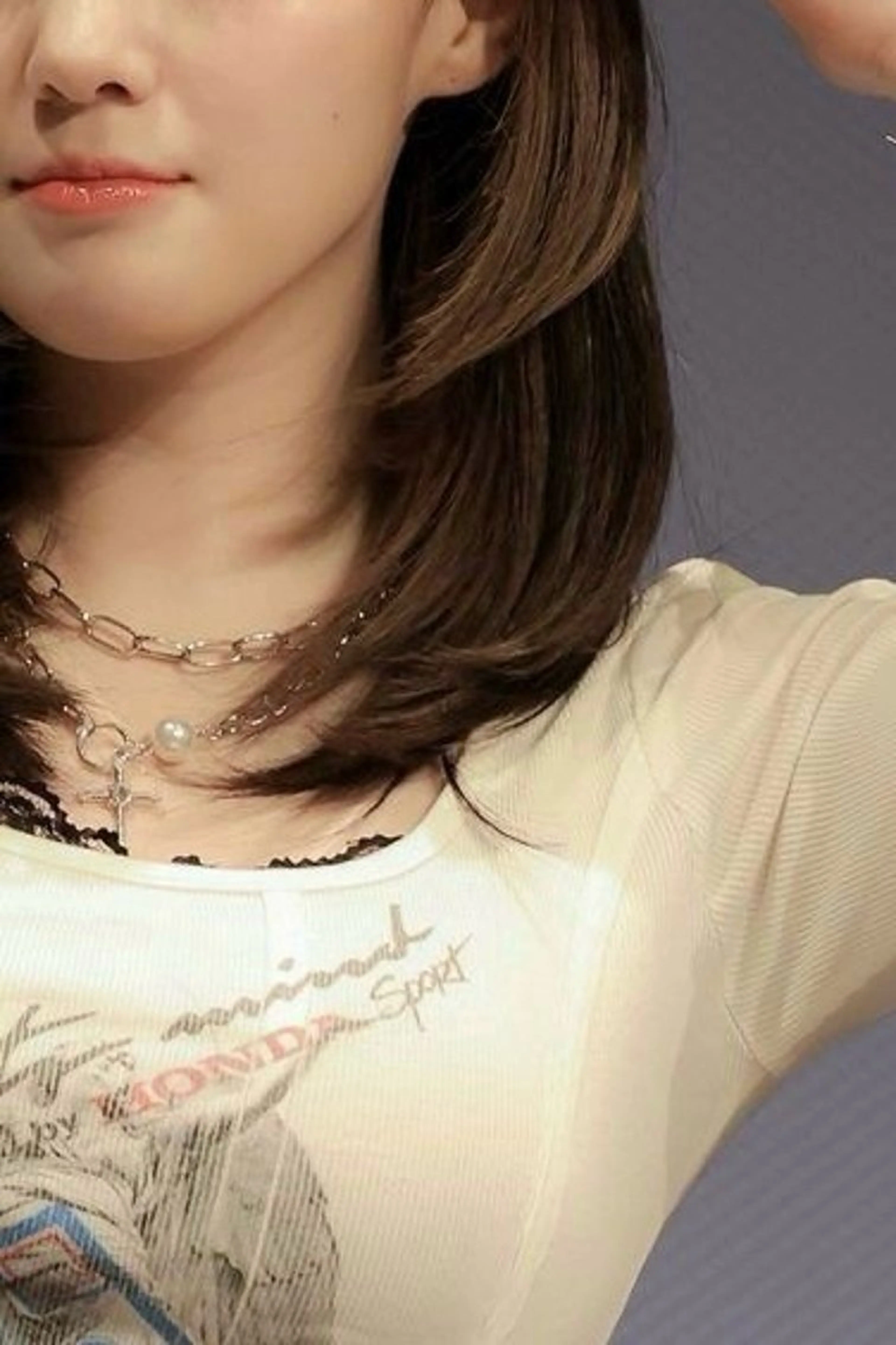 ミディアム 韓国風ヘア レイヤーカット ducca所属・表参道レイヤーカット カオリのヘアスタイル