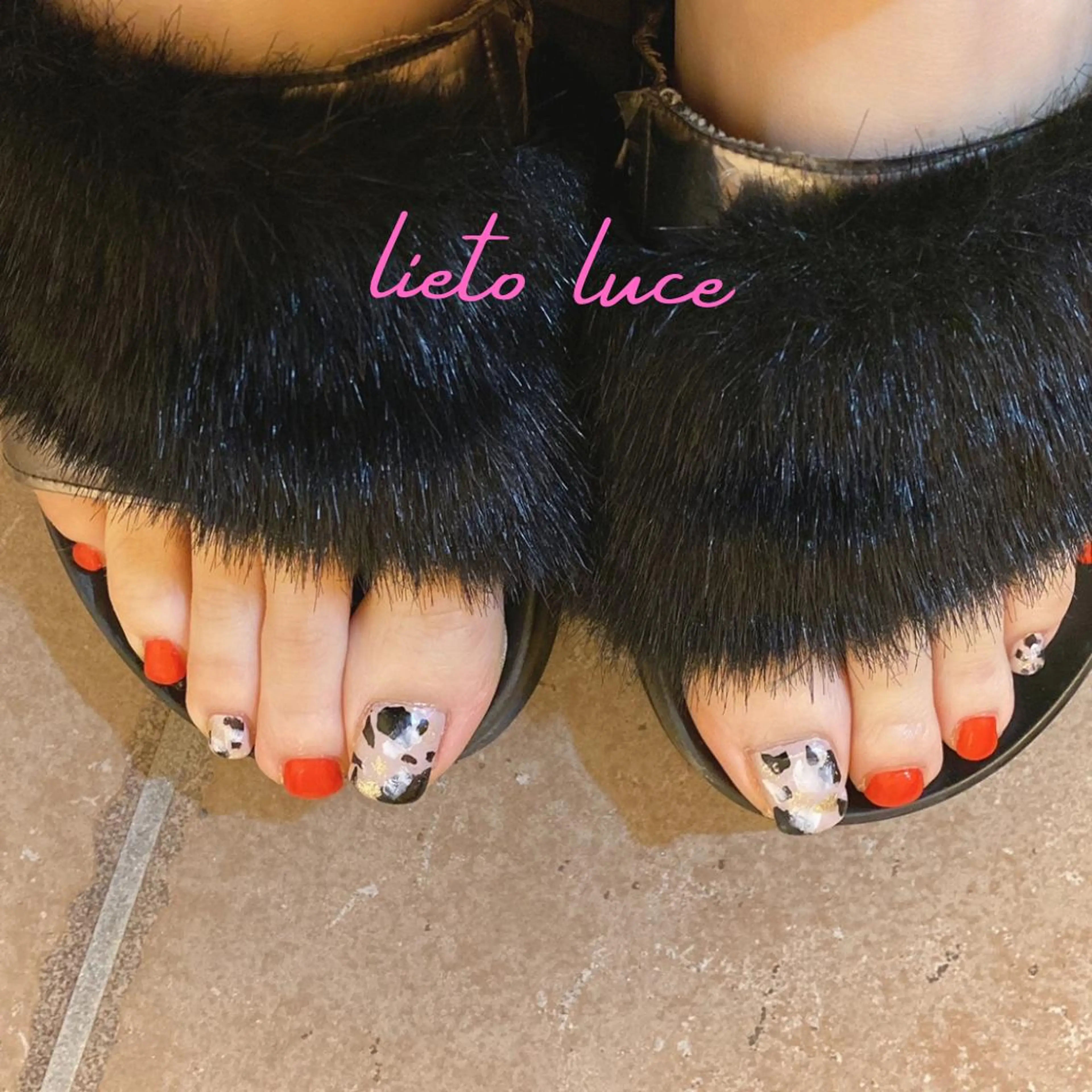 フット持ち込みアート(オフ有無&ケア込)の写真