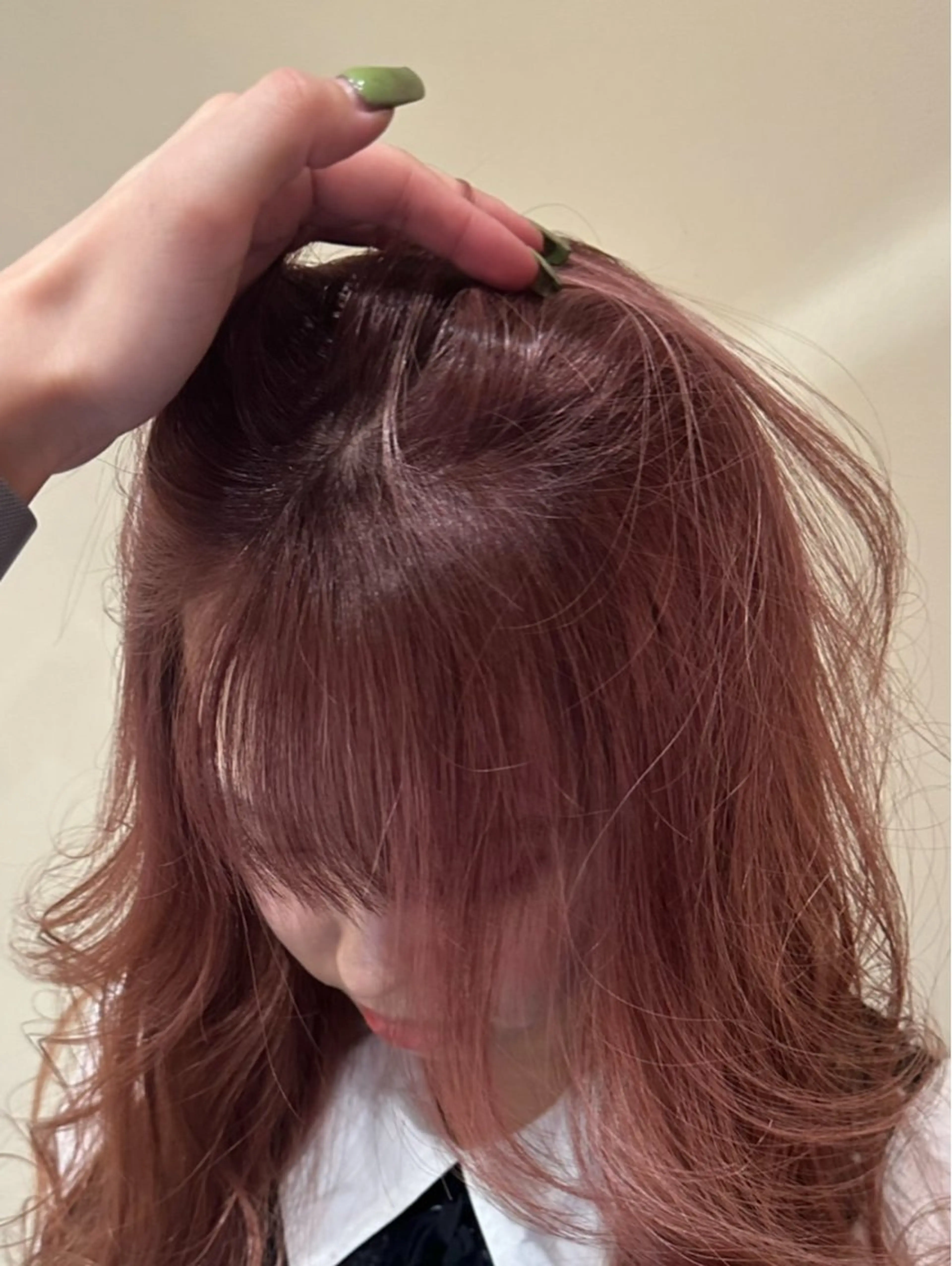 ロング カラー もりやま りりかのヘアスタイル