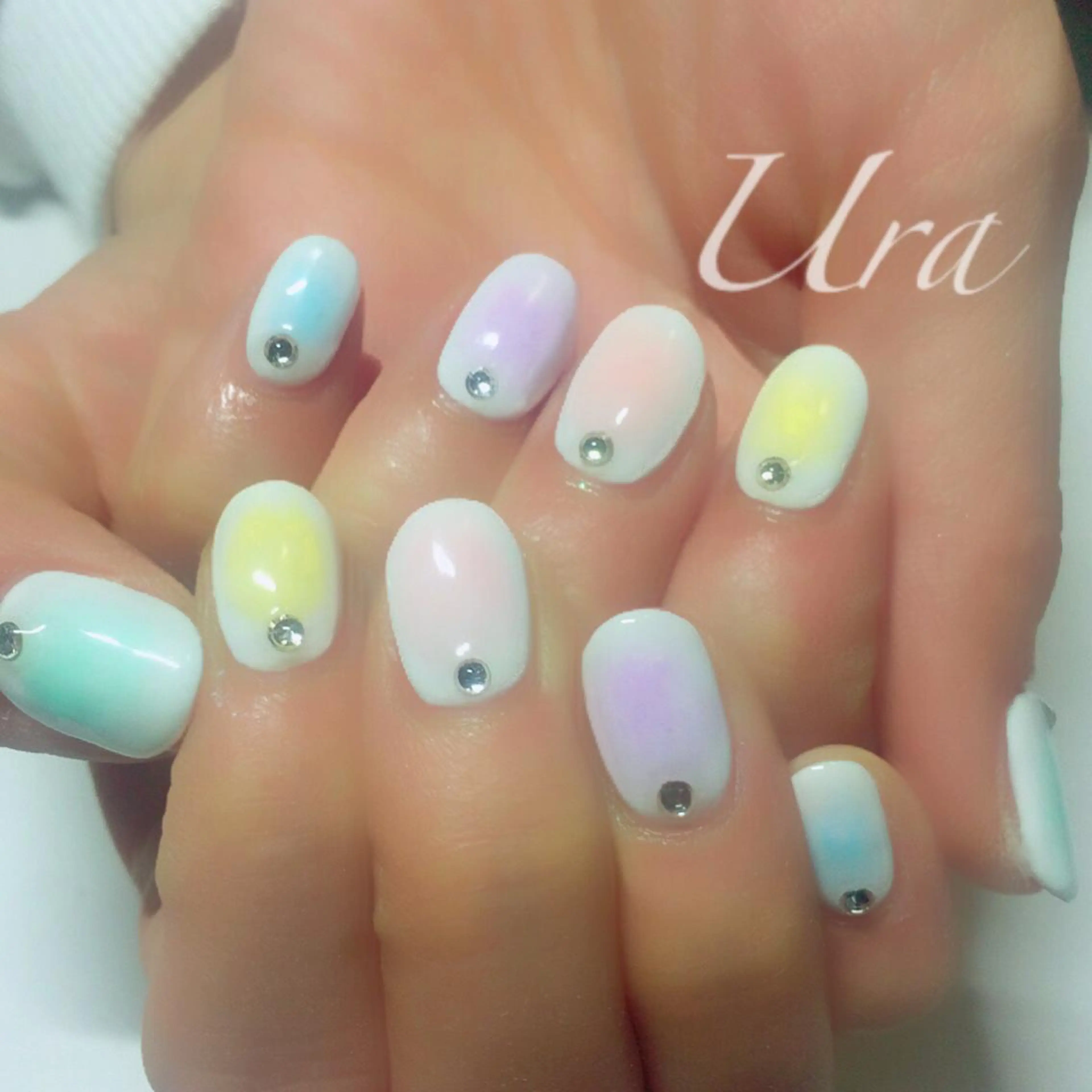 ネイル チークネイル UrakoNail 《nail》のネイルデザイン
