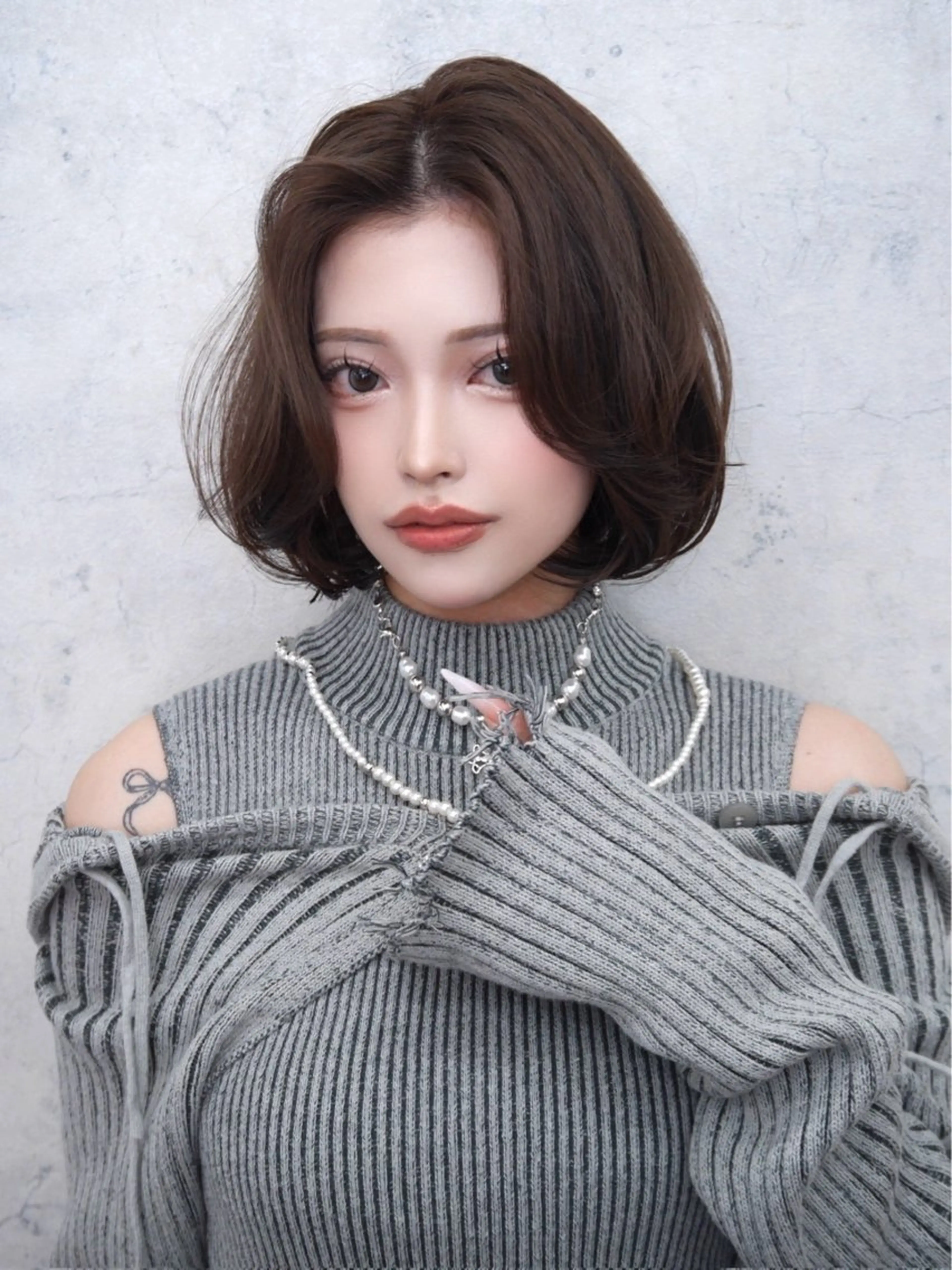 ショート カット ヘアカラー トリートメント ハイトーン/レイヤー 💜Akaneのヘアスタイル