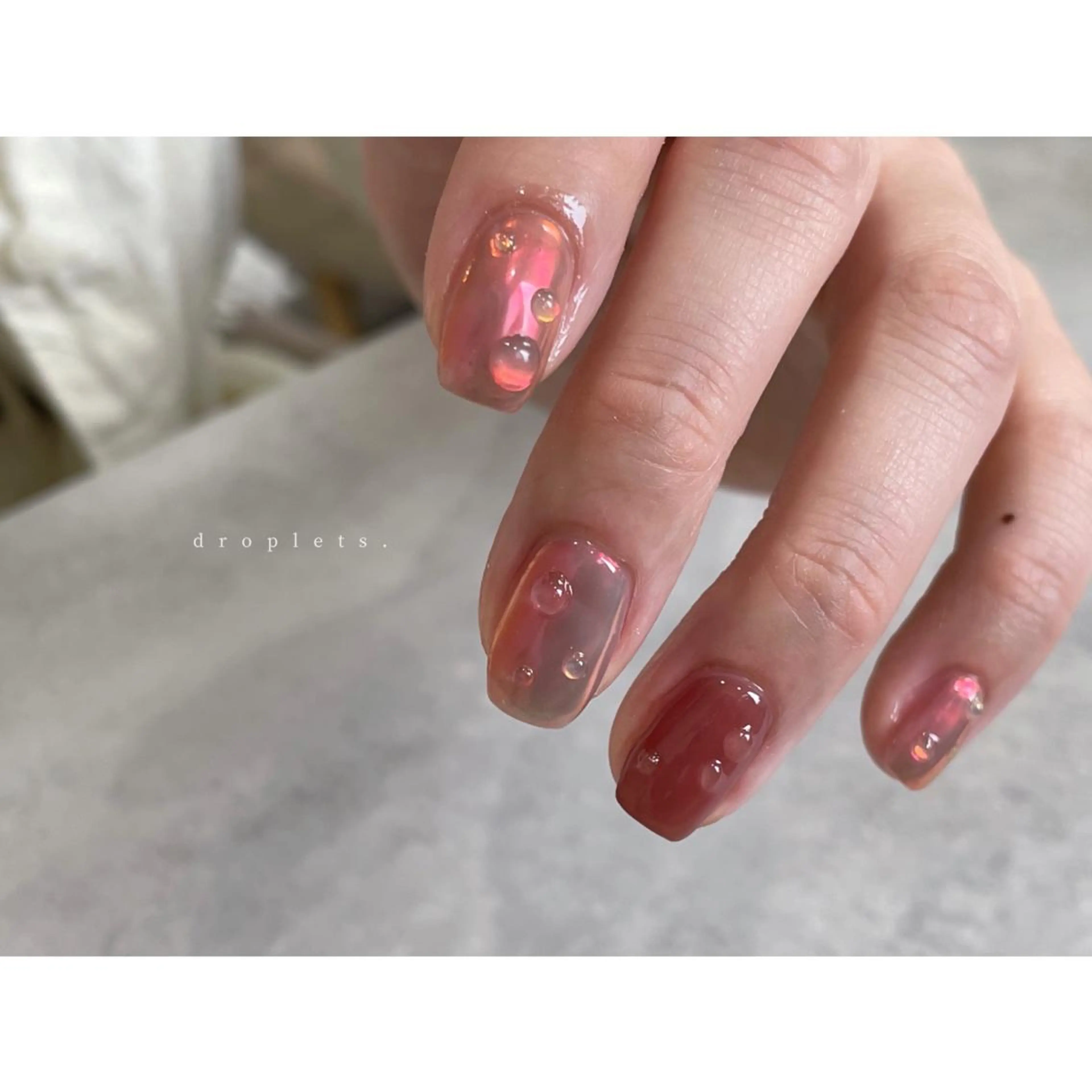 ネイル アートネイル マグネットネイル ミラーネイル ニュアンスネイル オフィスネイル ハンドネイル lacier nailのネイルデザイン