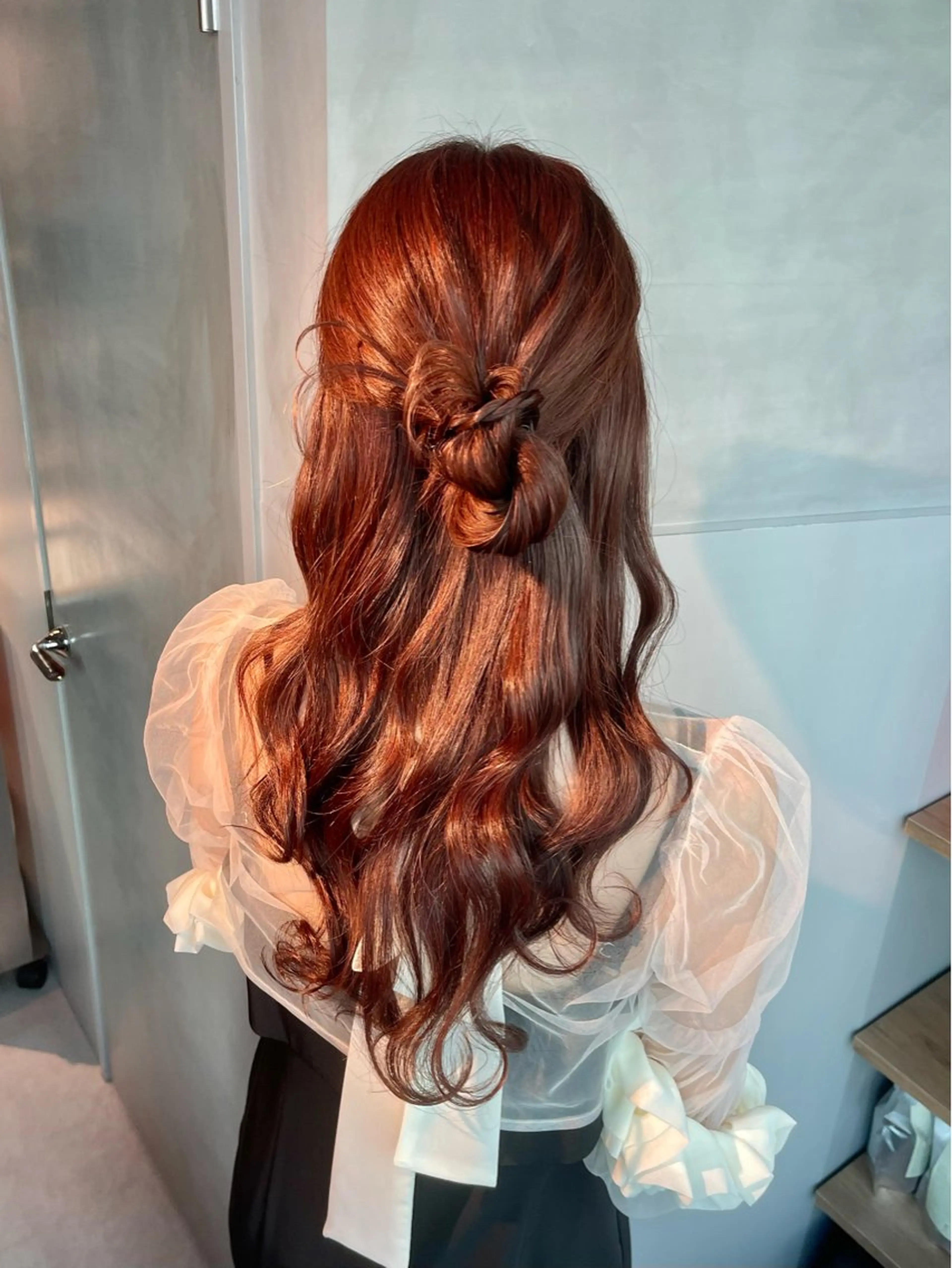 ヘアアレンジ 結婚式・ブライダル 卒業式のヘアスタイル ヘアセット charm《銀座》 ヘアセット/縮毛矯正のヘアスタイル