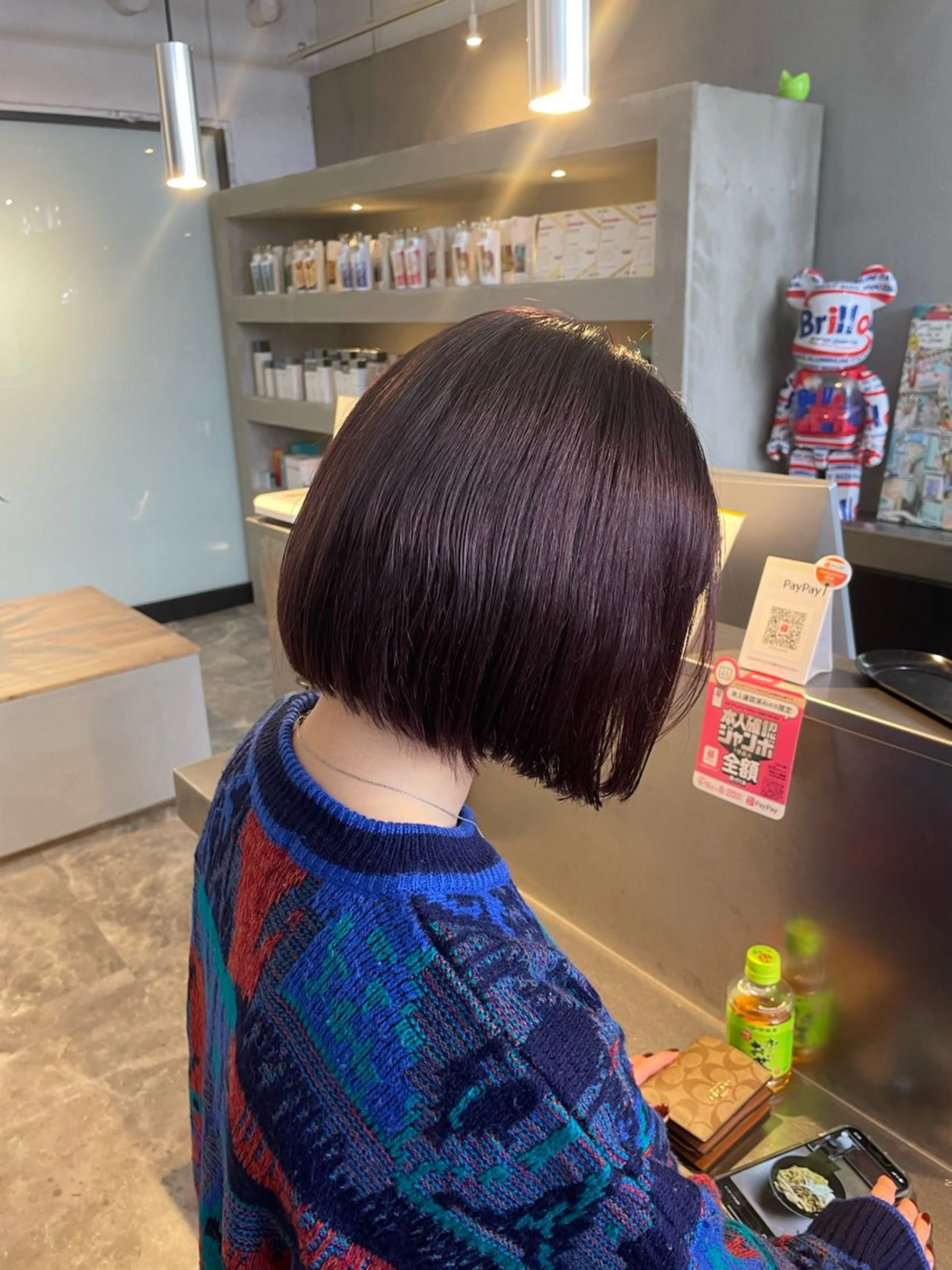 ショート 🧋ミルクティーカラ ー🧋特化小林拓登のヘアスタイル