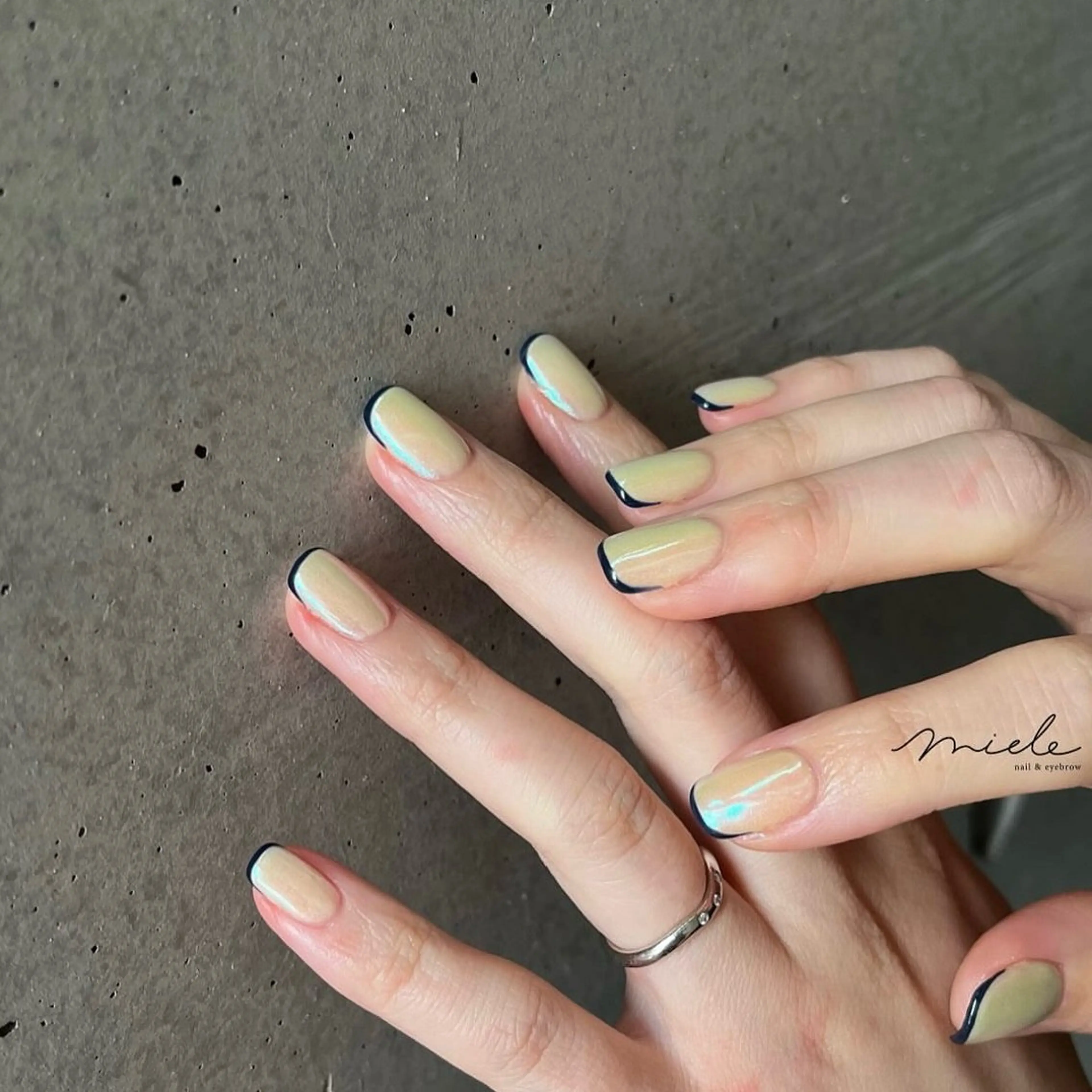 ネイル ハンドネイル miele【ミエレ】 シンプル一癖のネイルデザイン