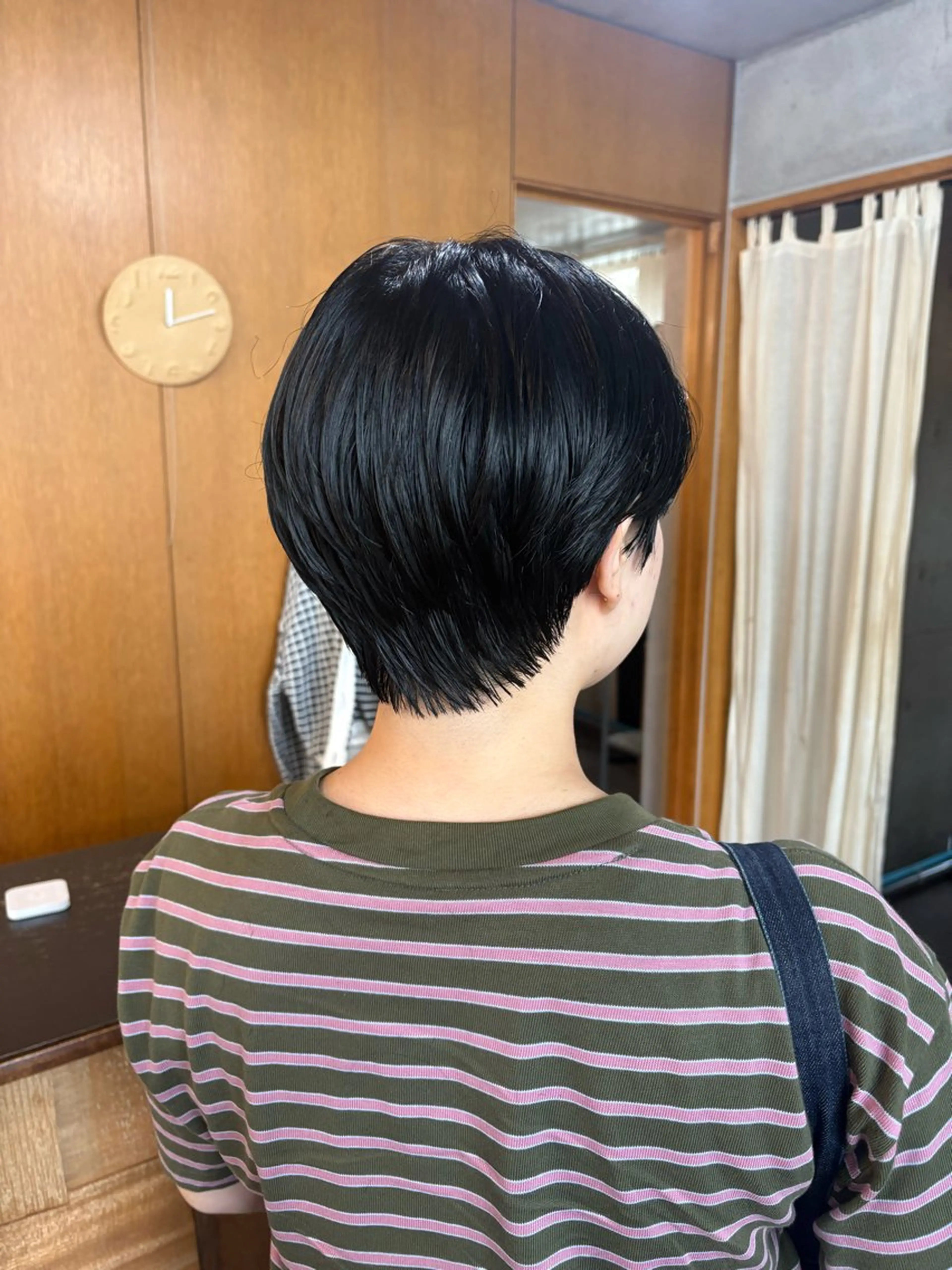 ショート カット ヘアカラー トリートメント モリモト サナのヘアスタイル