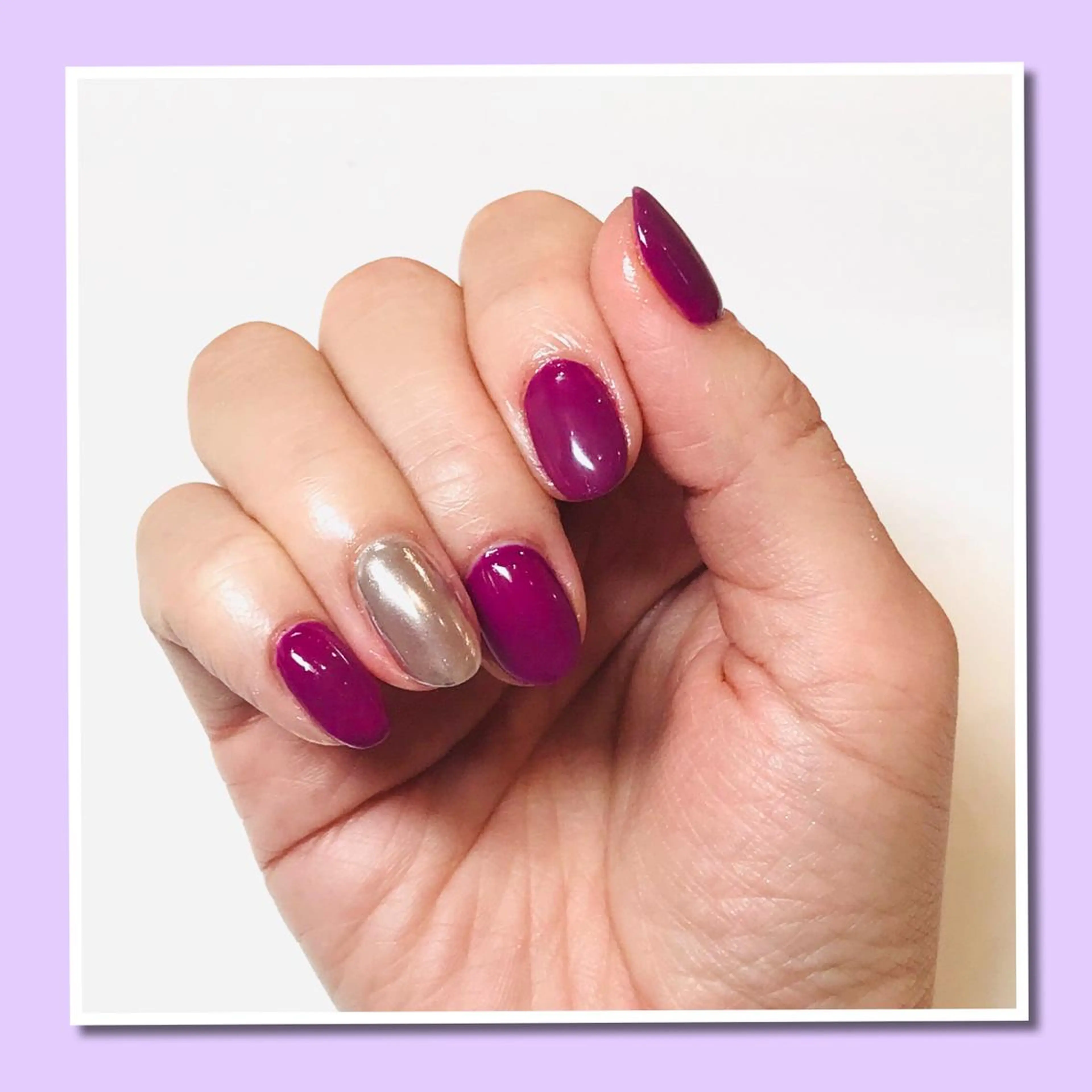 2/14までの特別価格★ワンカラー＋ミラーネイル★オフあり★の写真