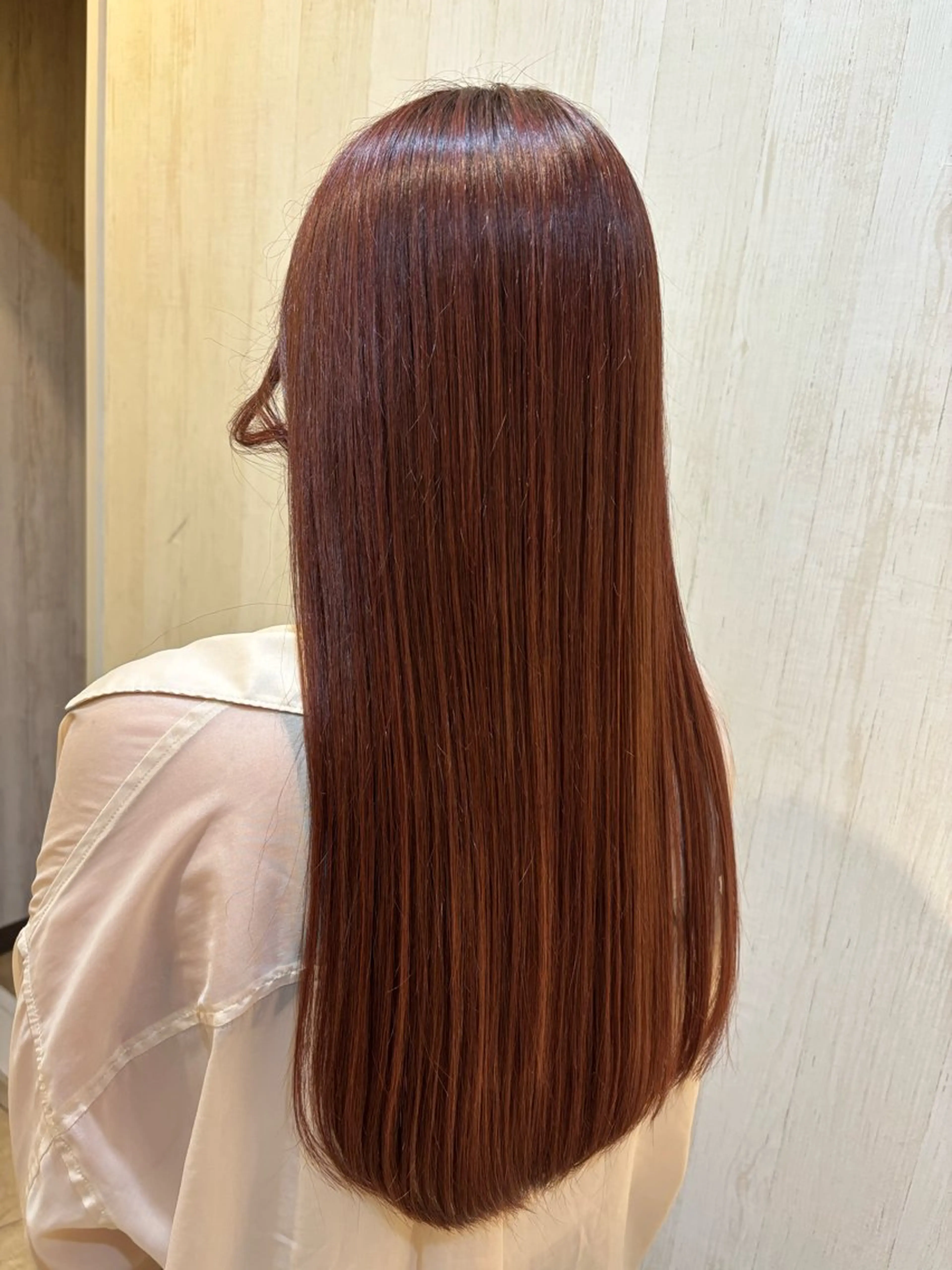 ロング カラー カット ヘアカラー 田中 姫梨のヘアスタイル