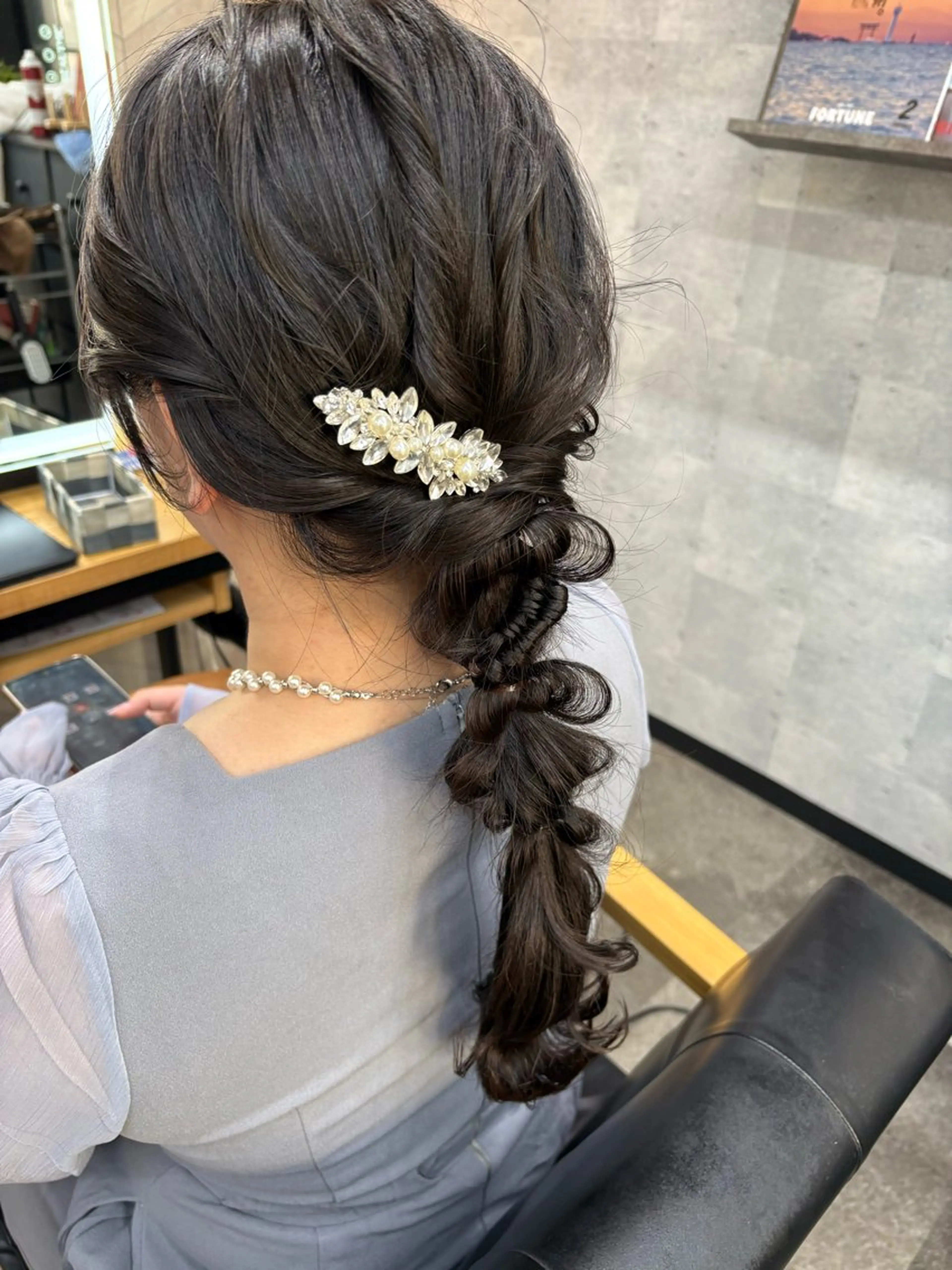 ロング ヘアアレンジ ヘアセット SHANTi 飯塚 ヘアセット/髪質改善のヘアスタイル