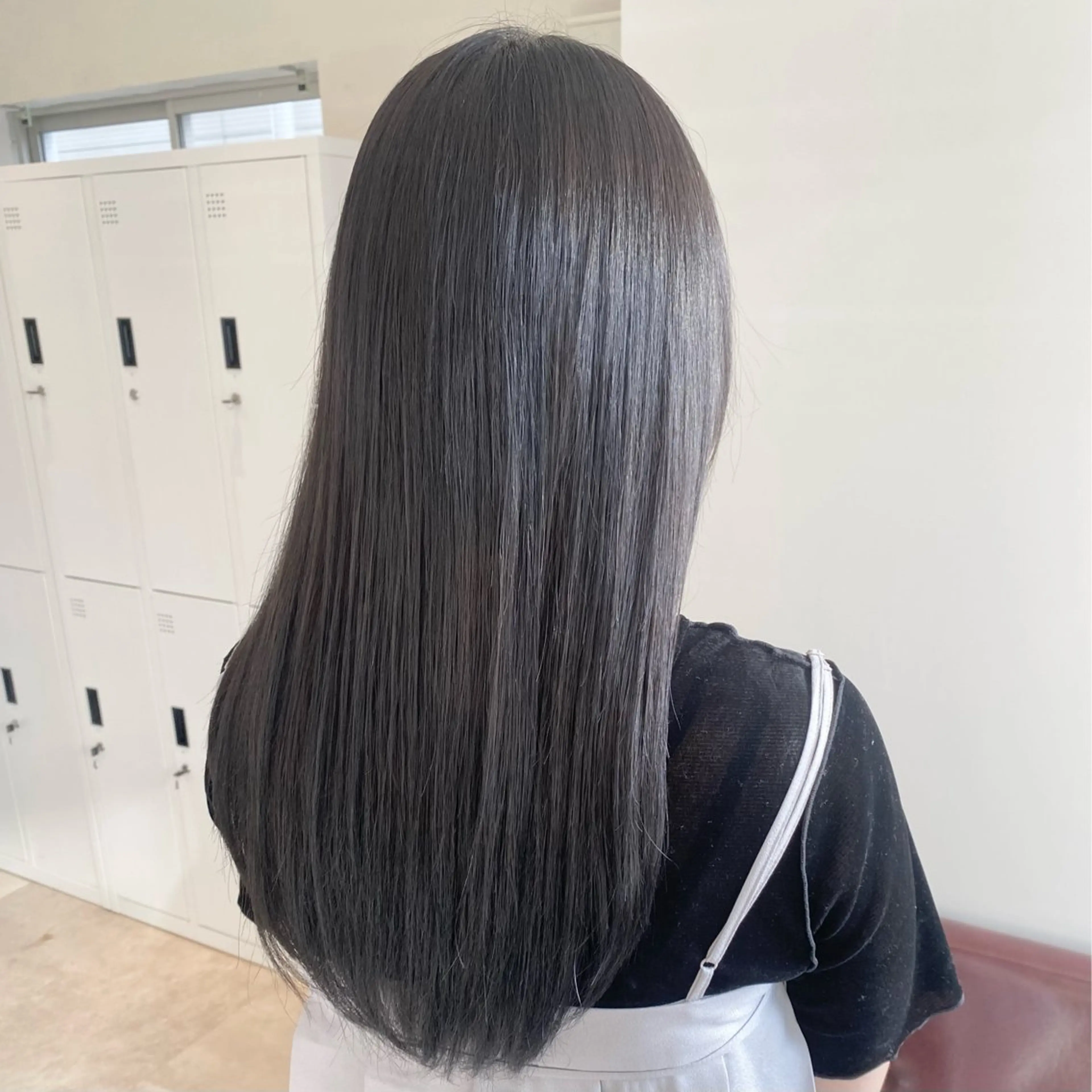 ロング カット ヘアカラー トリートメント 吉原 みえのヘアスタイル