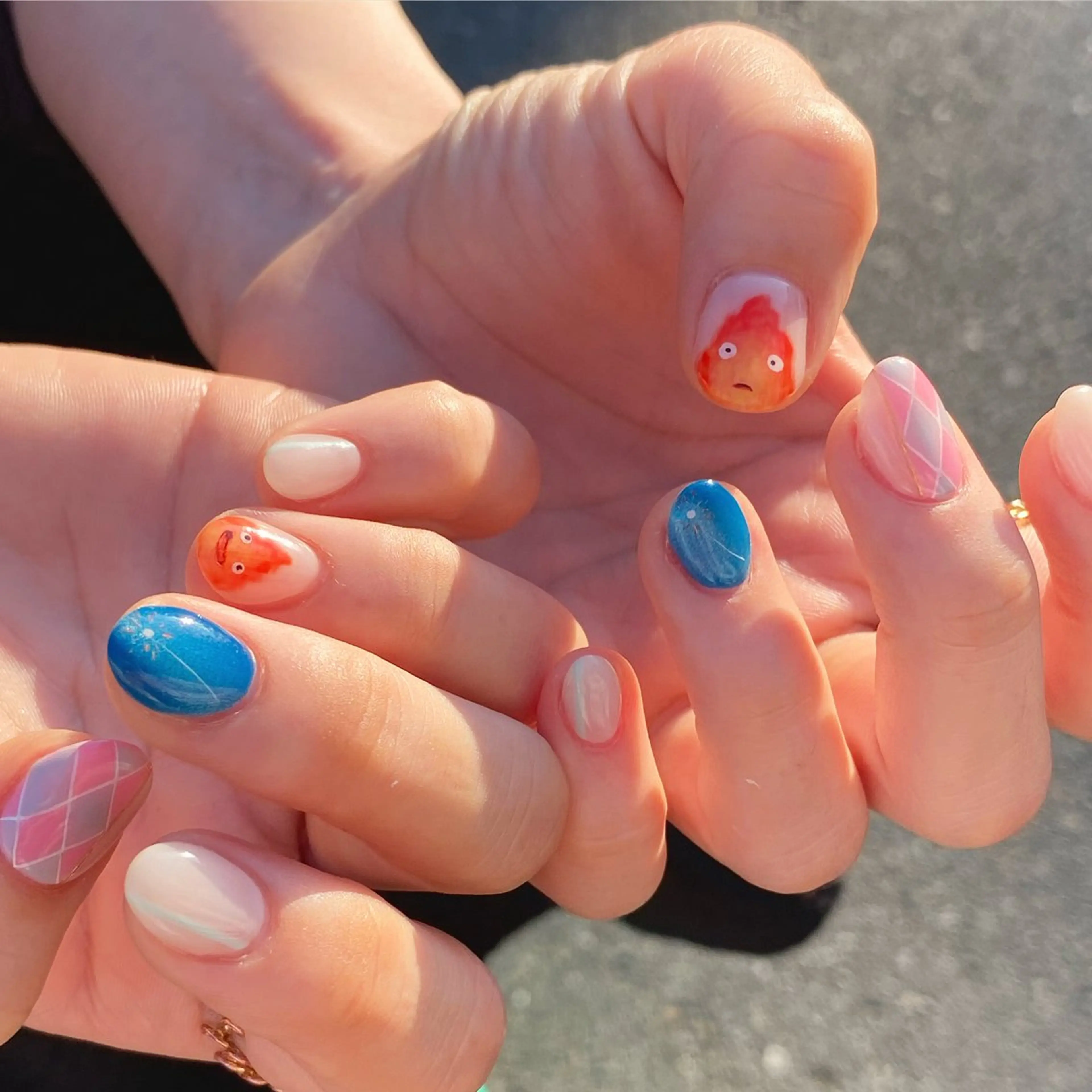 ネイル ハンドネイル 💅Perfect Wink RUI🌈のネイルデザイン