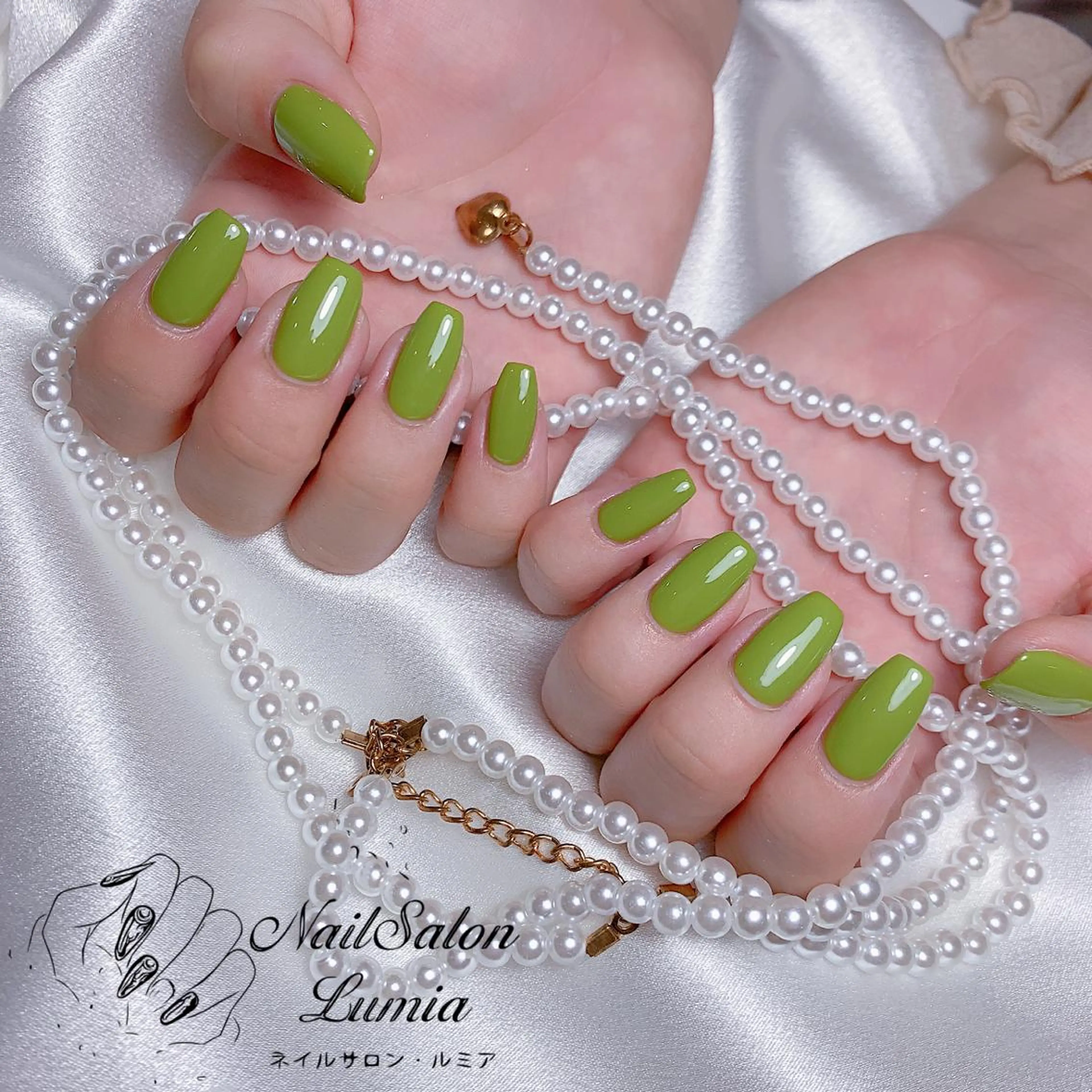 ネイル ハンドネイル ネイルサロン ルミア Lumia 店長のネイルデザイン