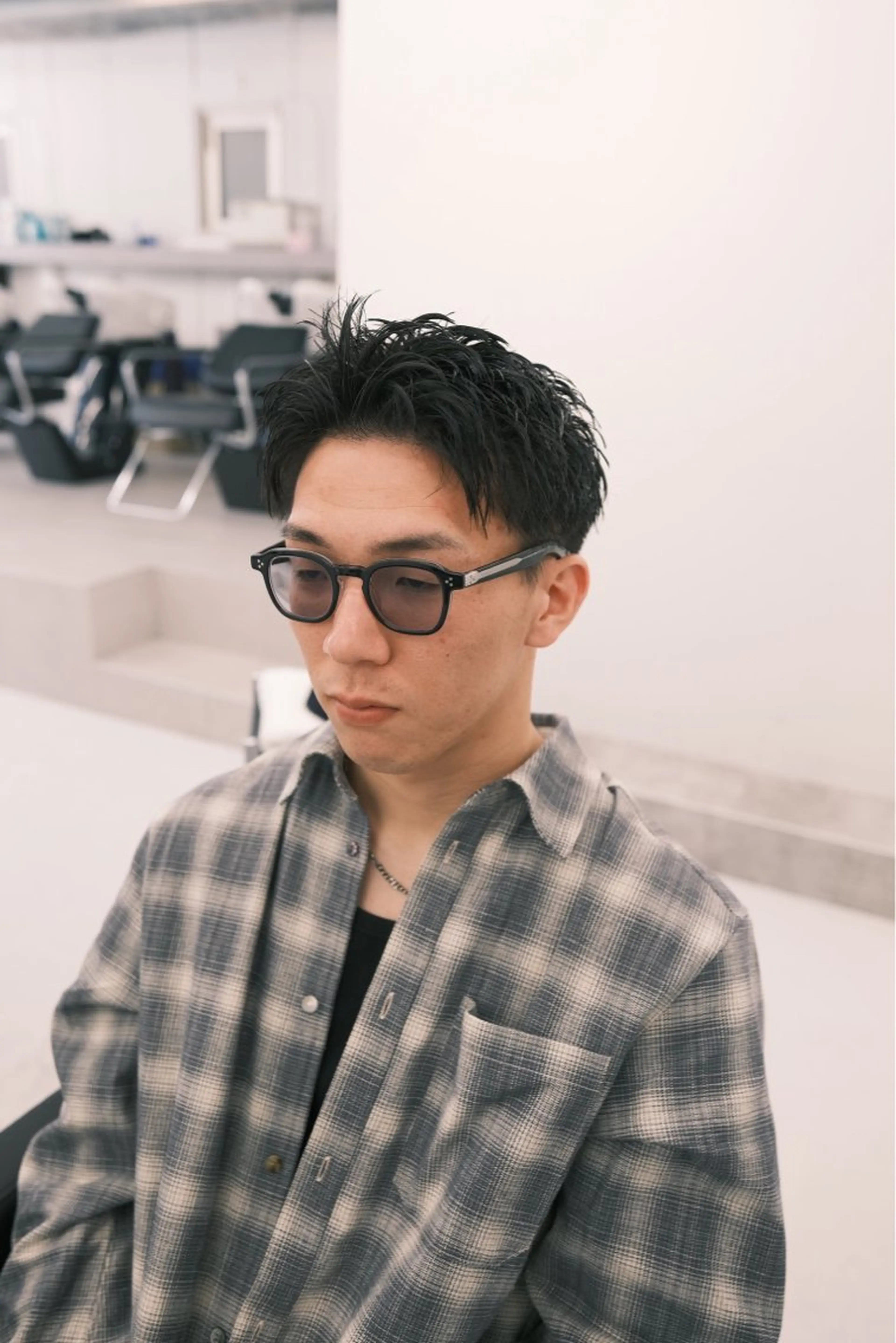 ショート メンズ 中山 皓貴のヘアスタイル