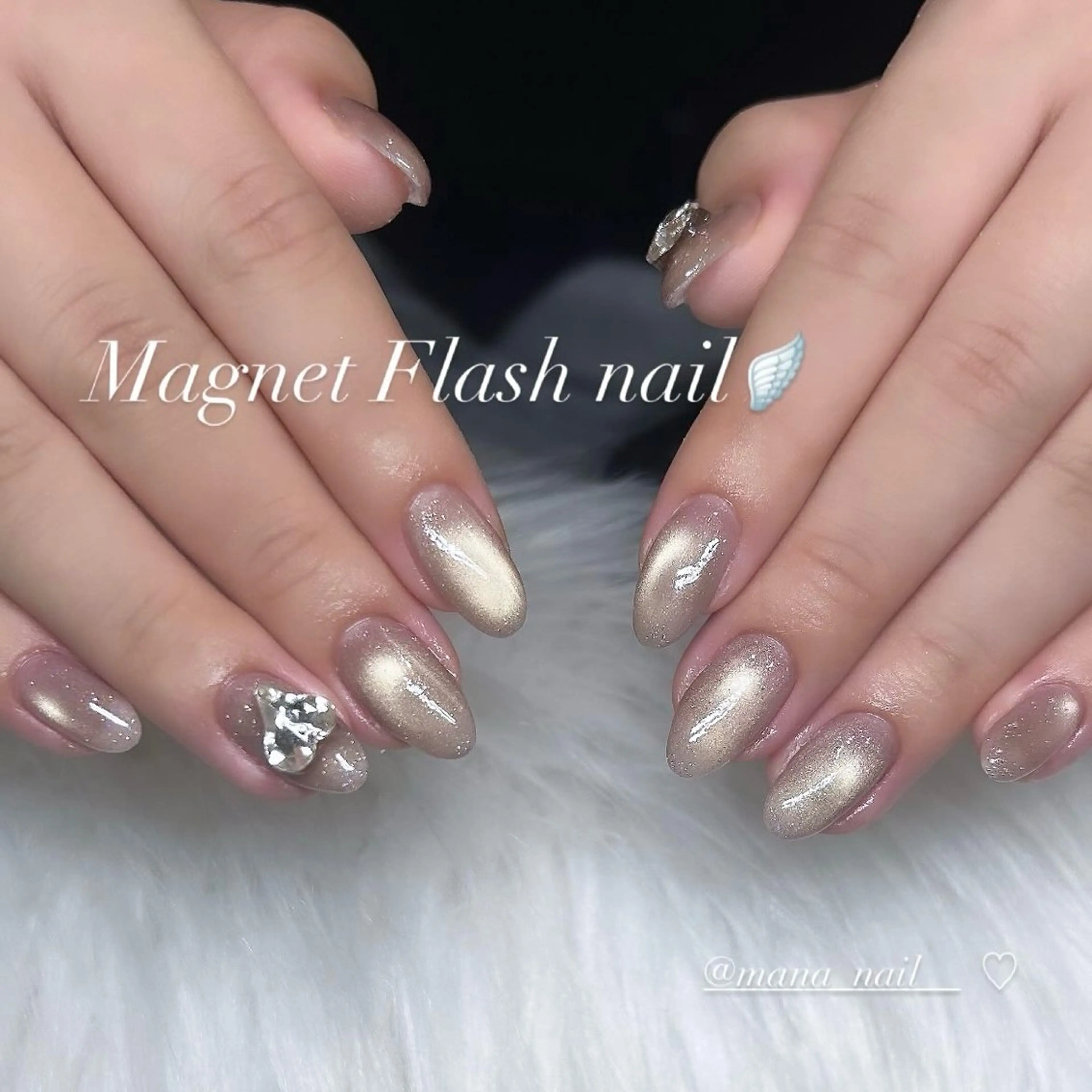 ネイル ハンドネイル 🤍Earth笛吹 𝑴𝒂𝒏𝒂🤍のネイルデザイン