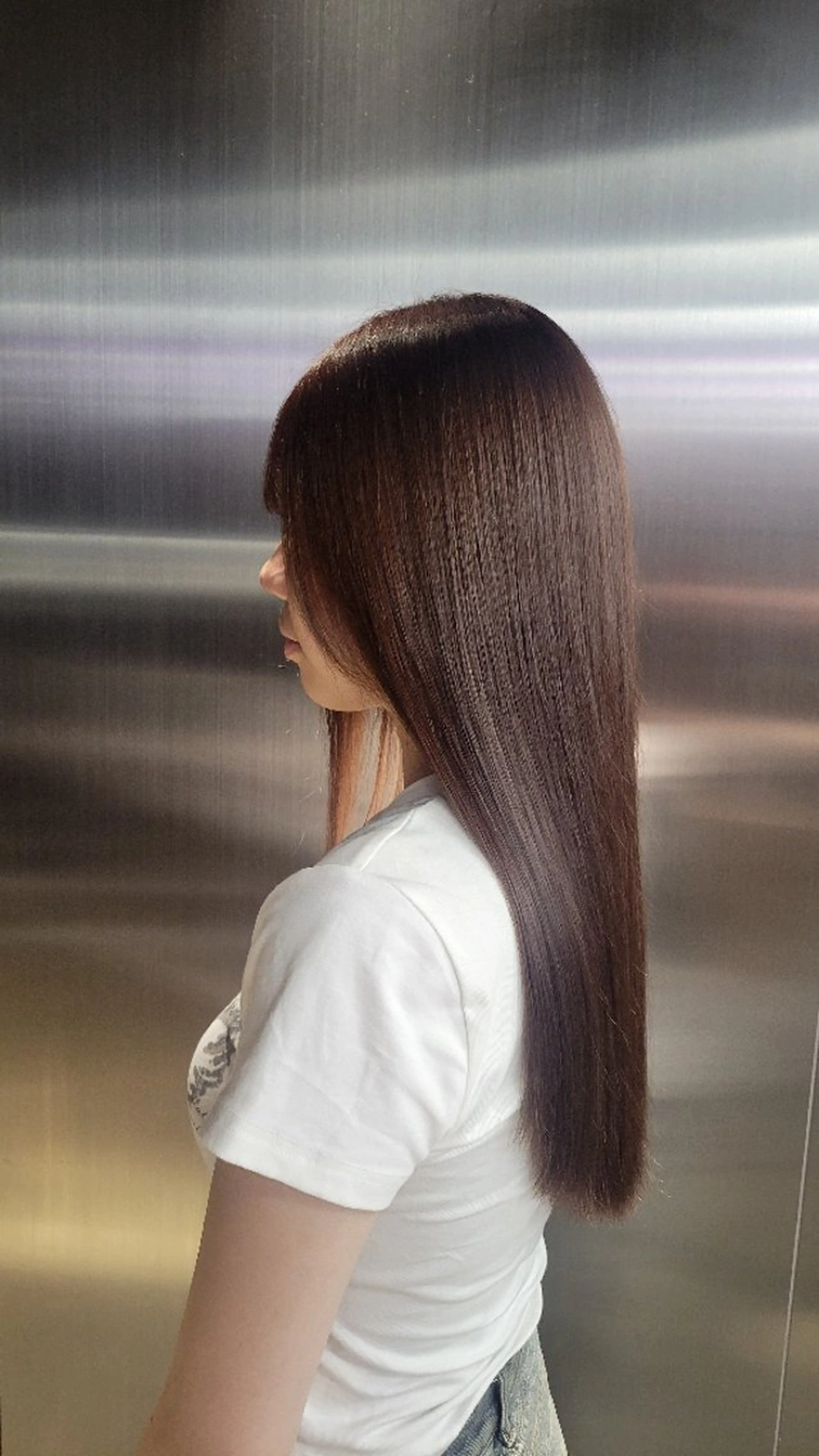 ロング カラー ブリーチ ダブルカラー ブリーチなしカラー PELE栄ANNEX所属・PELE/栄/ ショート/SOAのヘアスタイル