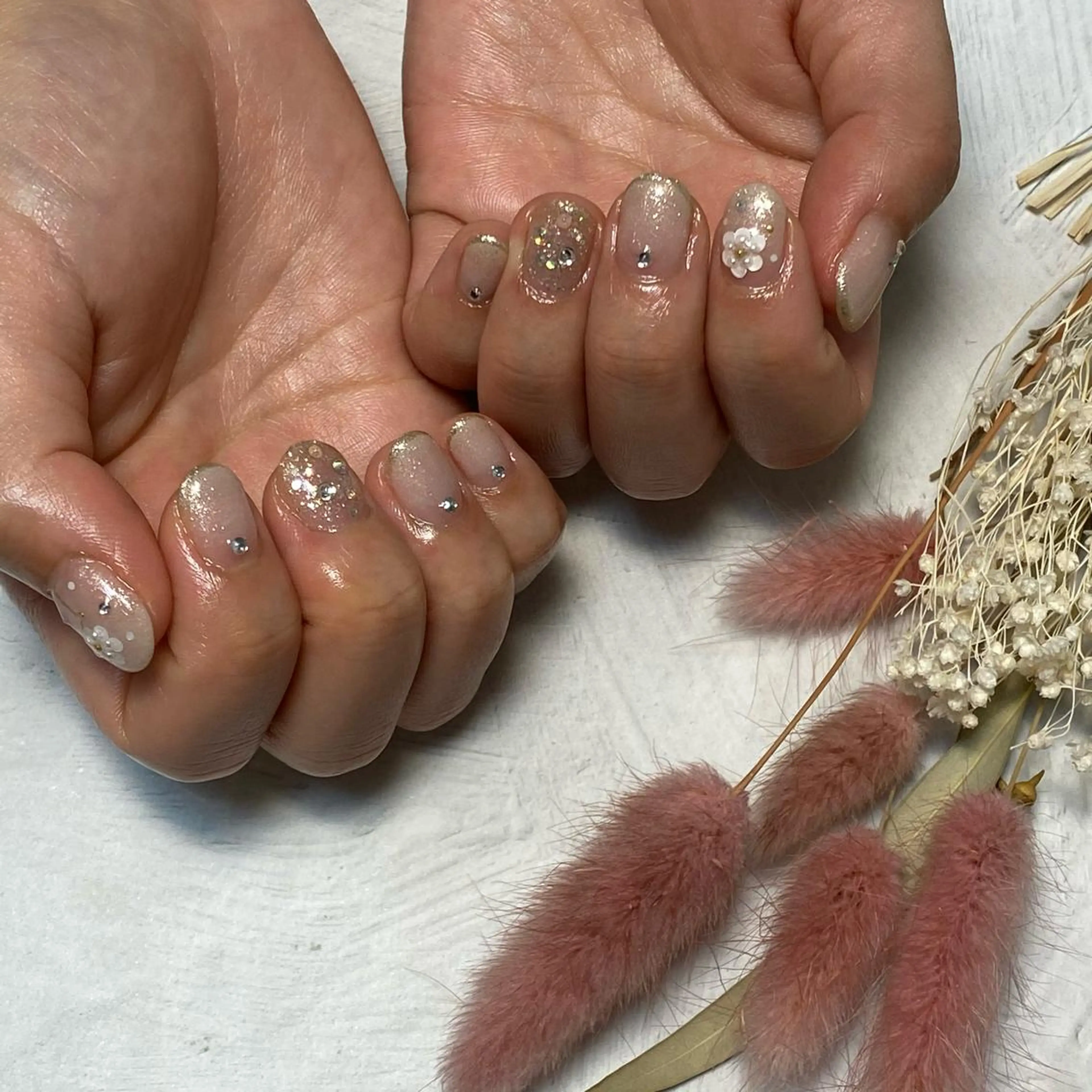 ネイル ネイルPetit Ribbonのネイルデザイン