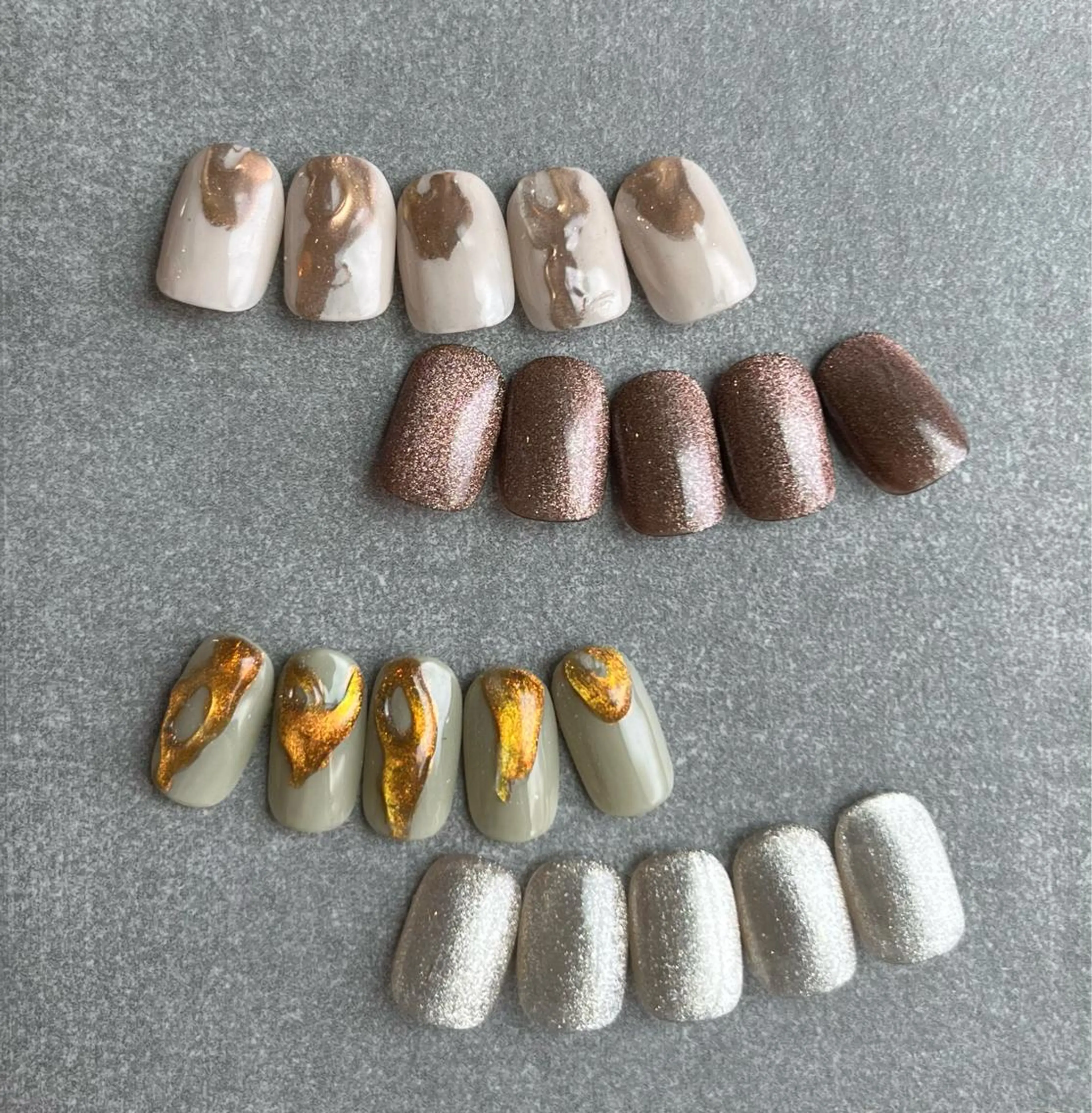 ネイル Ray. ちゅるん系ニュアンスのネイルデザイン