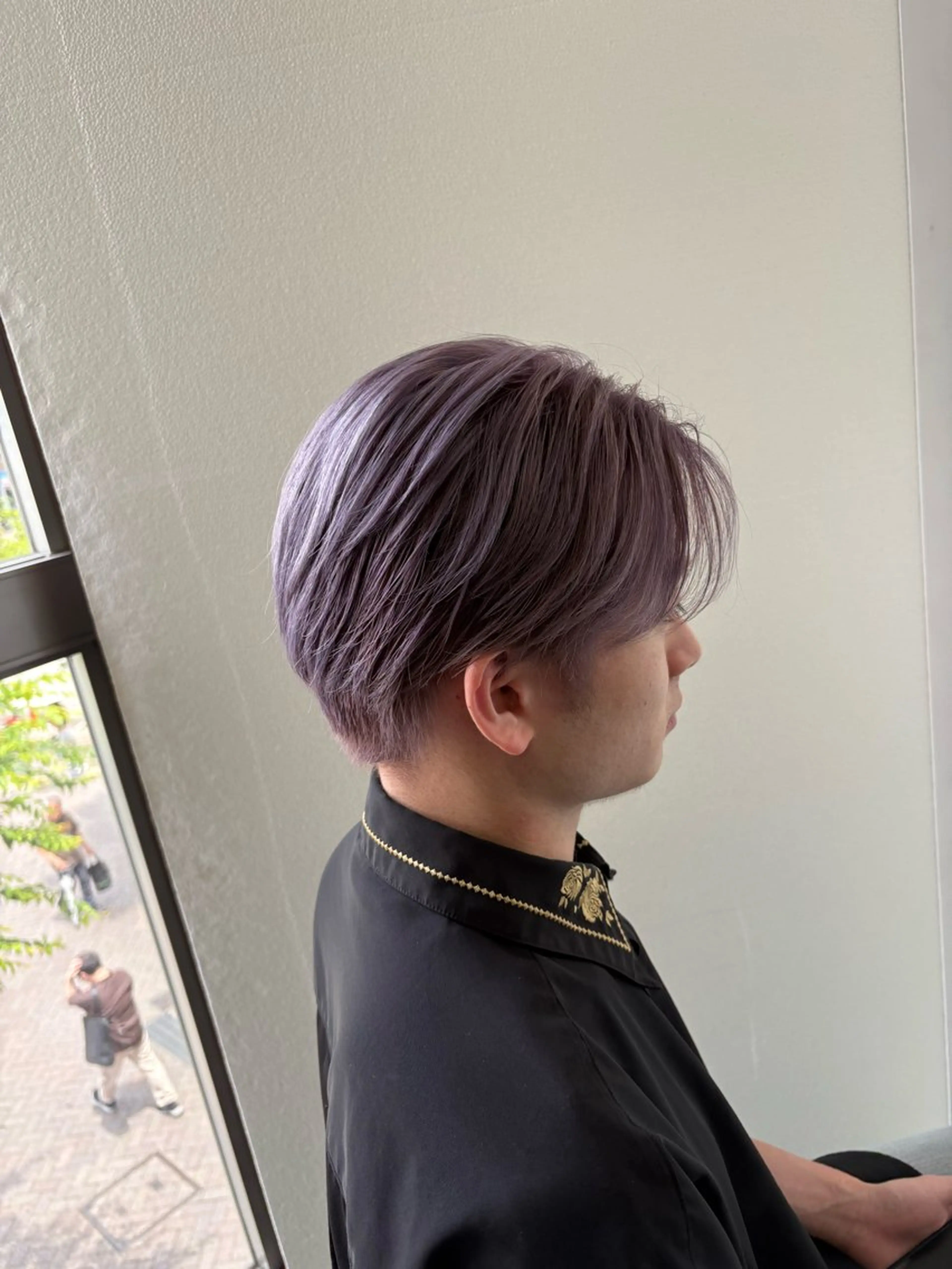 カラー メンズ メンズブリーチ ブリーチ ヘアカラー SARAJU仁川 _aya🌼のヘアスタイル