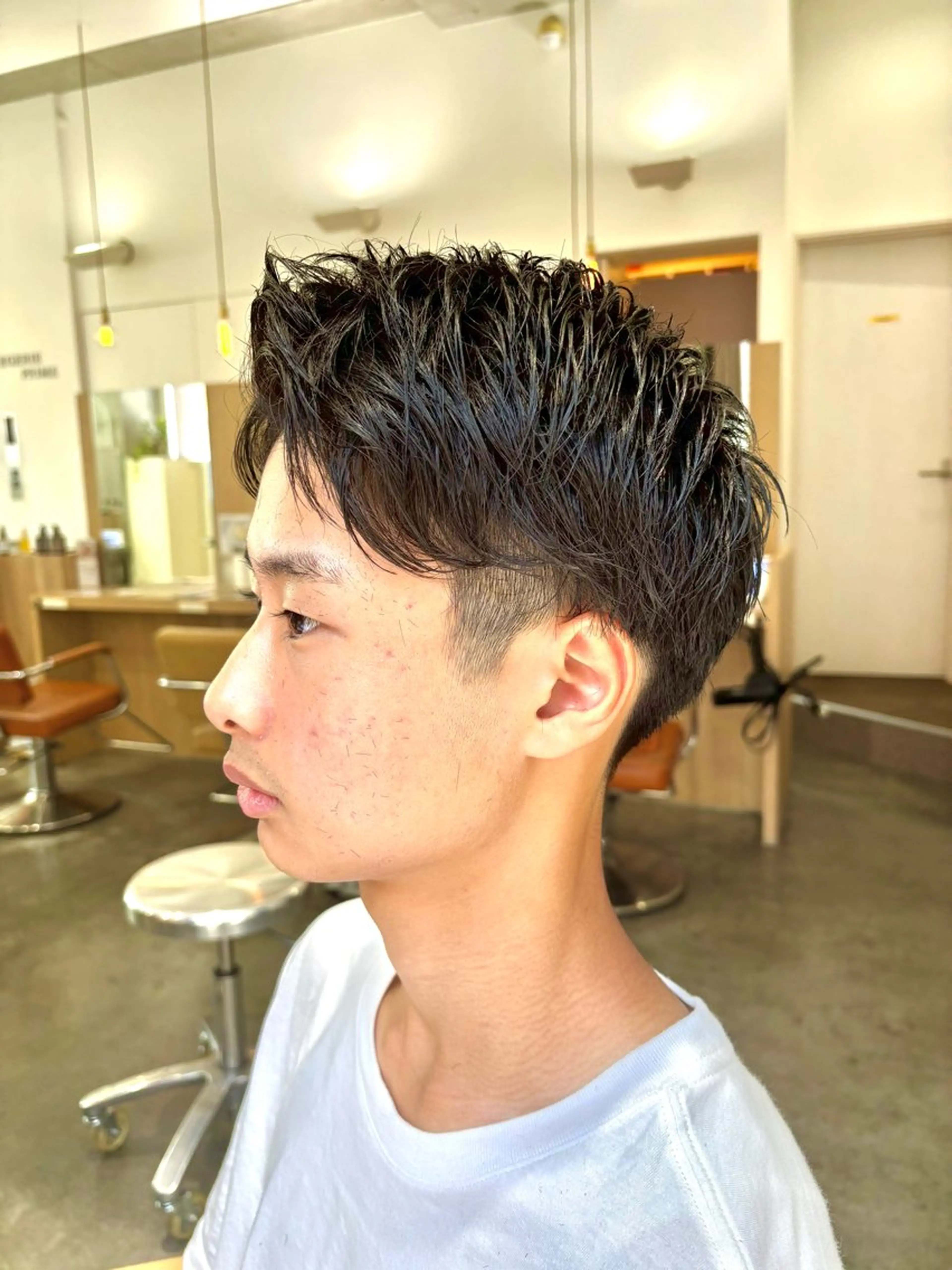 メンズ カット egerie prime 井向幹滉のヘアスタイル