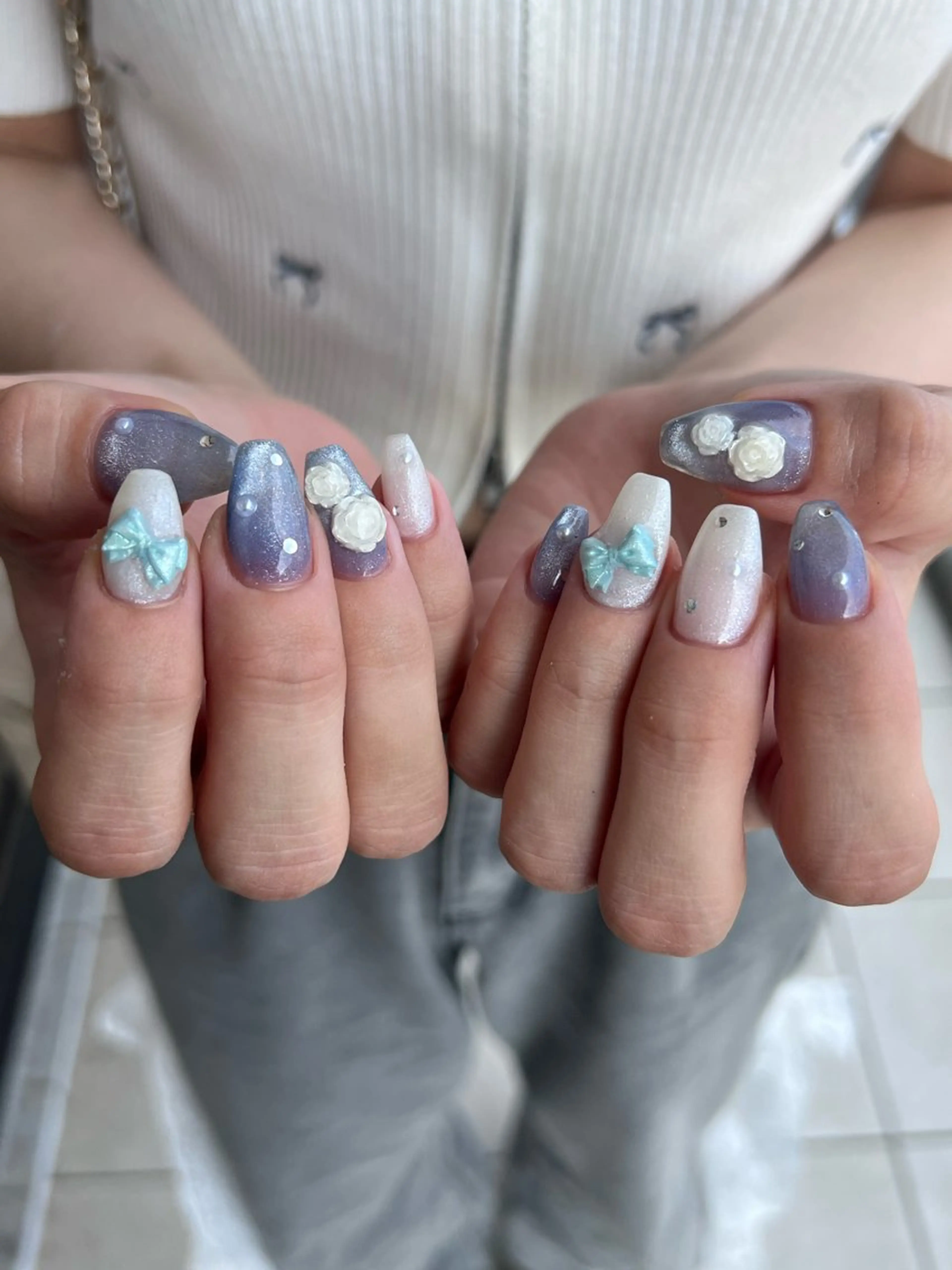 ネイル ハンドネイル Allure小山店 Nagisaのネイルデザイン